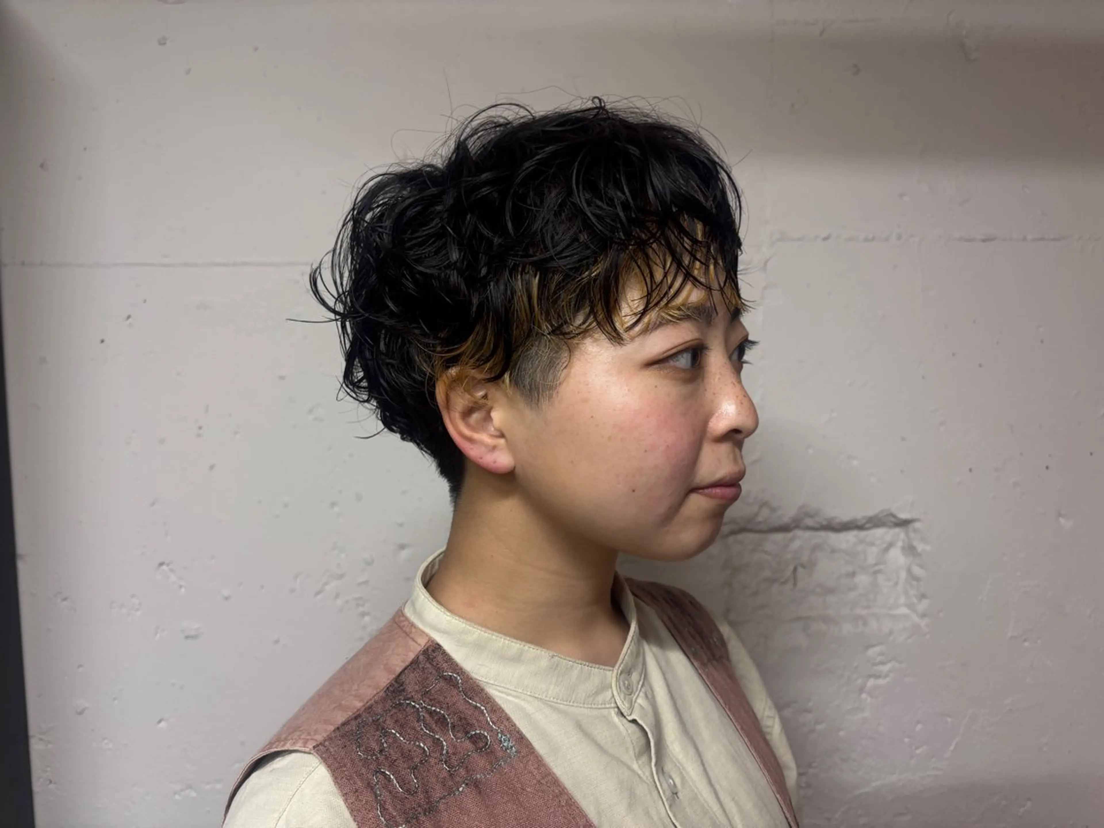 ショート カラー パーマ 🩵似合わせカット SEIRA🩵のヘアスタイル