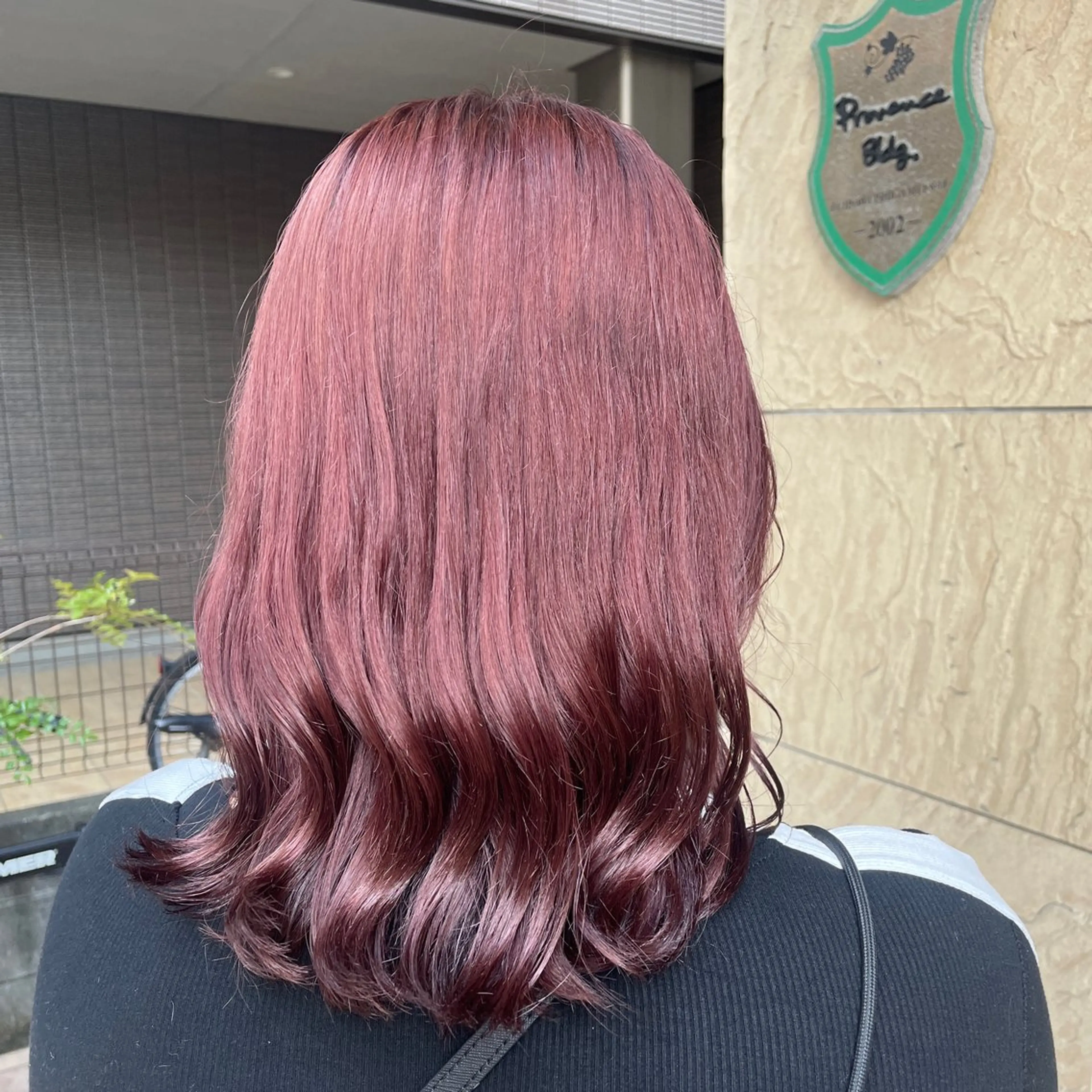 カラー ヘアカラー トリートメント レイヤー/透けカラー アレンジ/篠崎渚彩のヘアスタイル