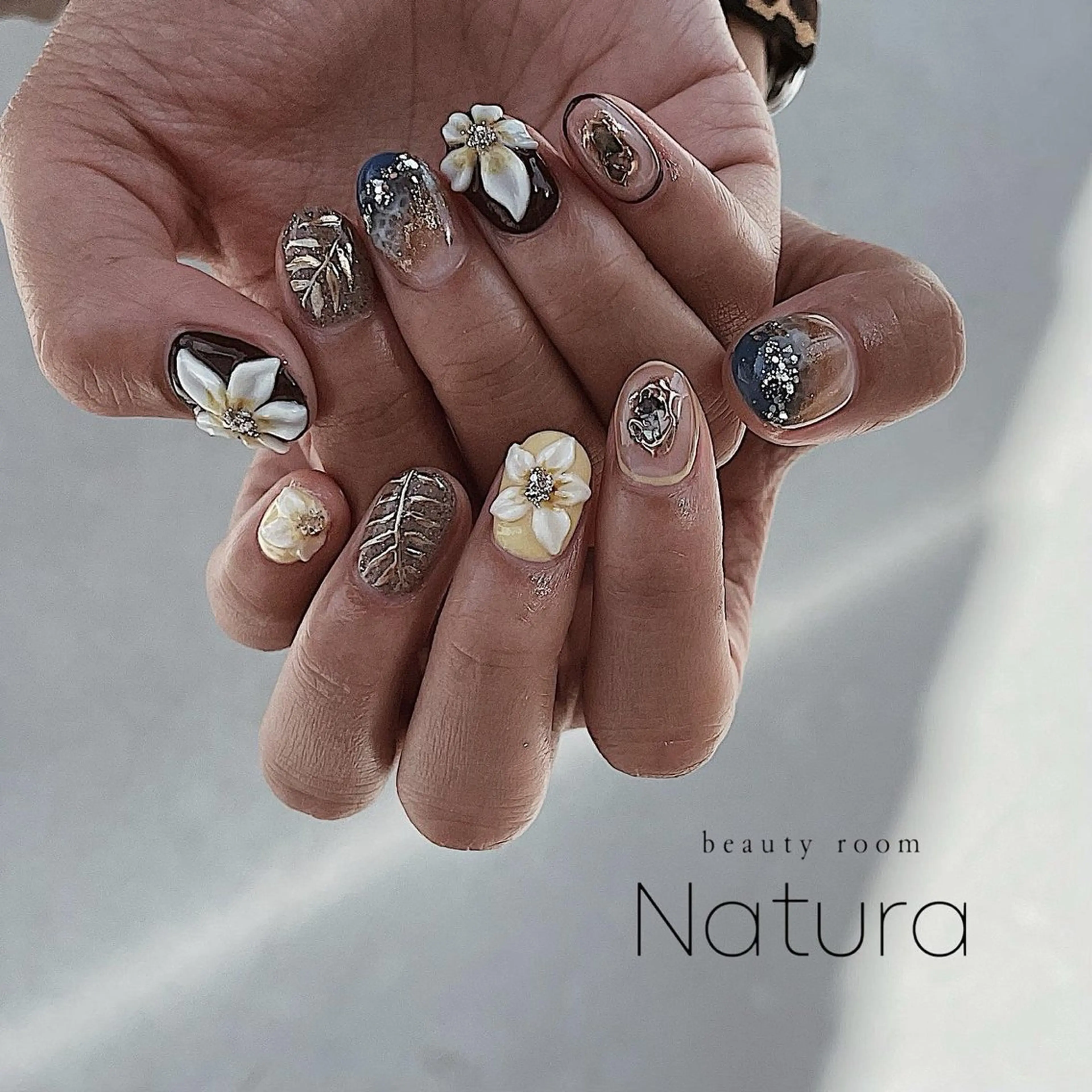 ネイル ハンドネイル beautyroom Naturaのネイルデザイン