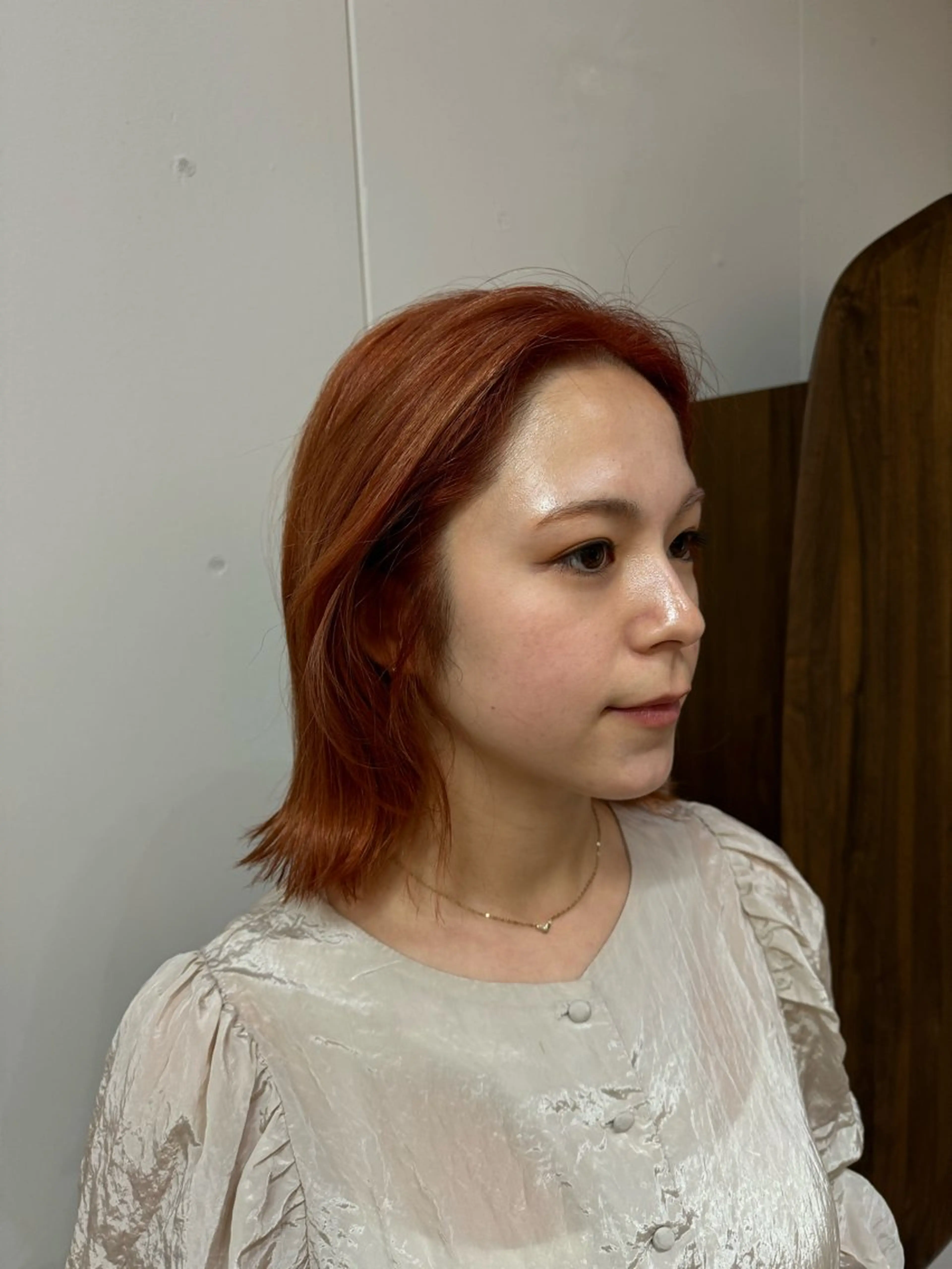 ミディアム カラー ブリーチ ヘアカラー 長谷川 優光のヘアスタイル