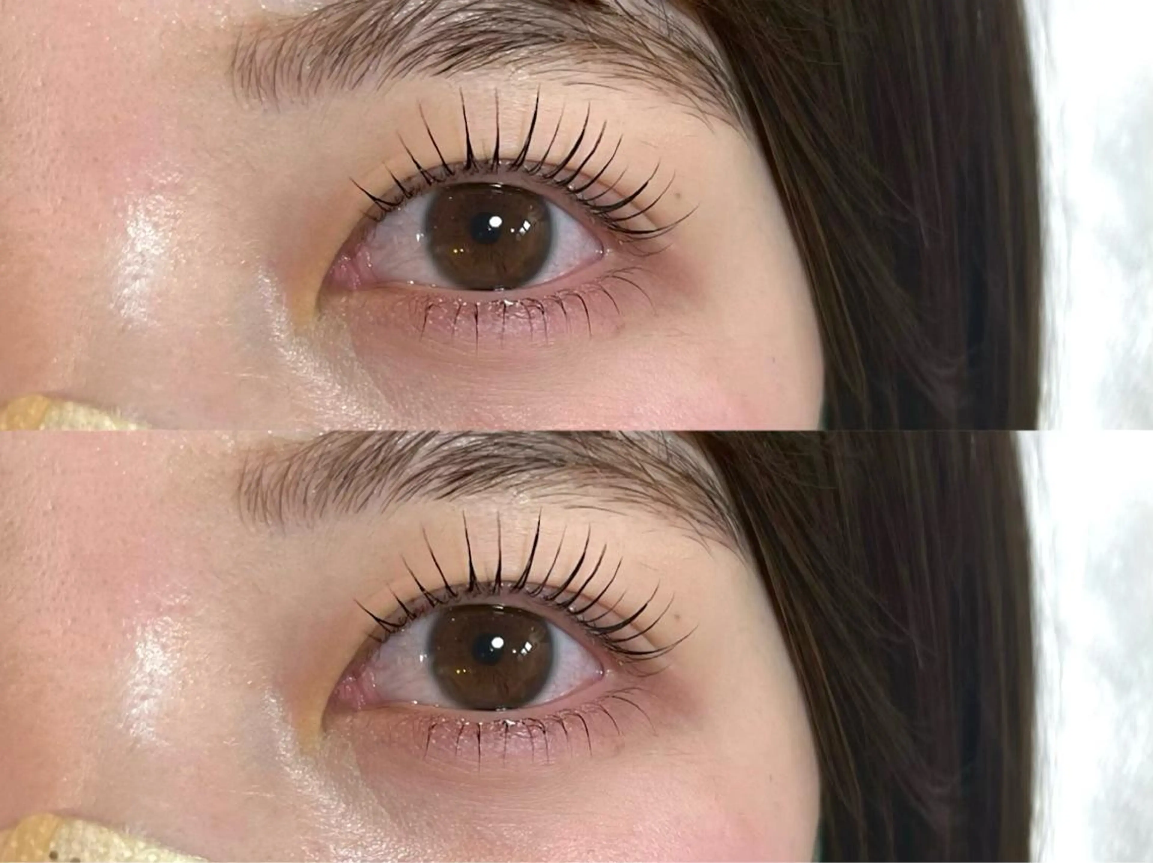 【minimo限定価格】上下まつ毛パーマ🧚🏻‍♂️💞 （高濃度ケラチンTr、ケアシャンプー付き）お得なセット割◎の写真