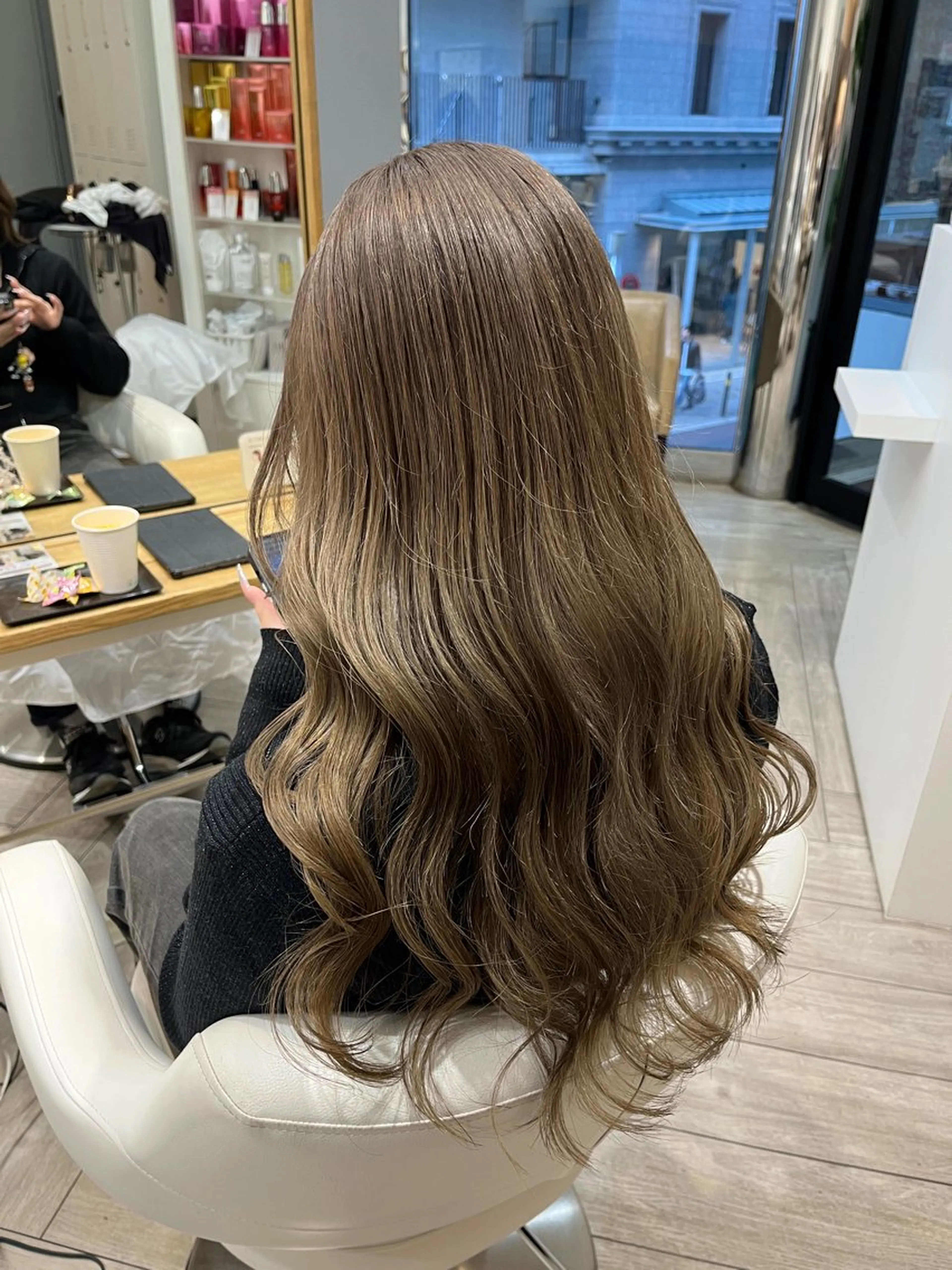 ロング ヘアカラー トリートメント AVANCE. chisatoのヘアスタイル