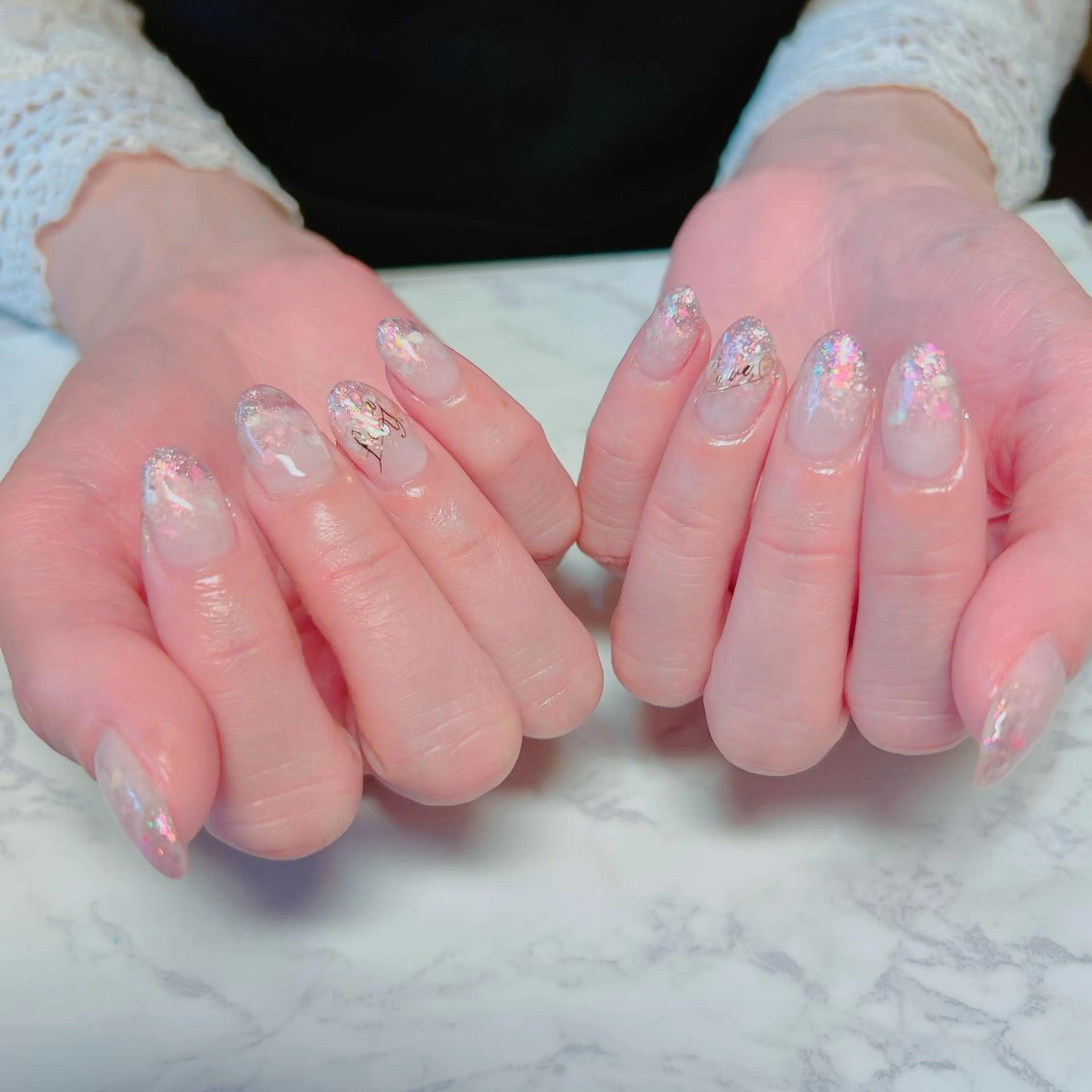 ネイル 入学式 卒業式 ピンク 春ネイル ハンドネイル たきぐち みちこのネイルデザイン