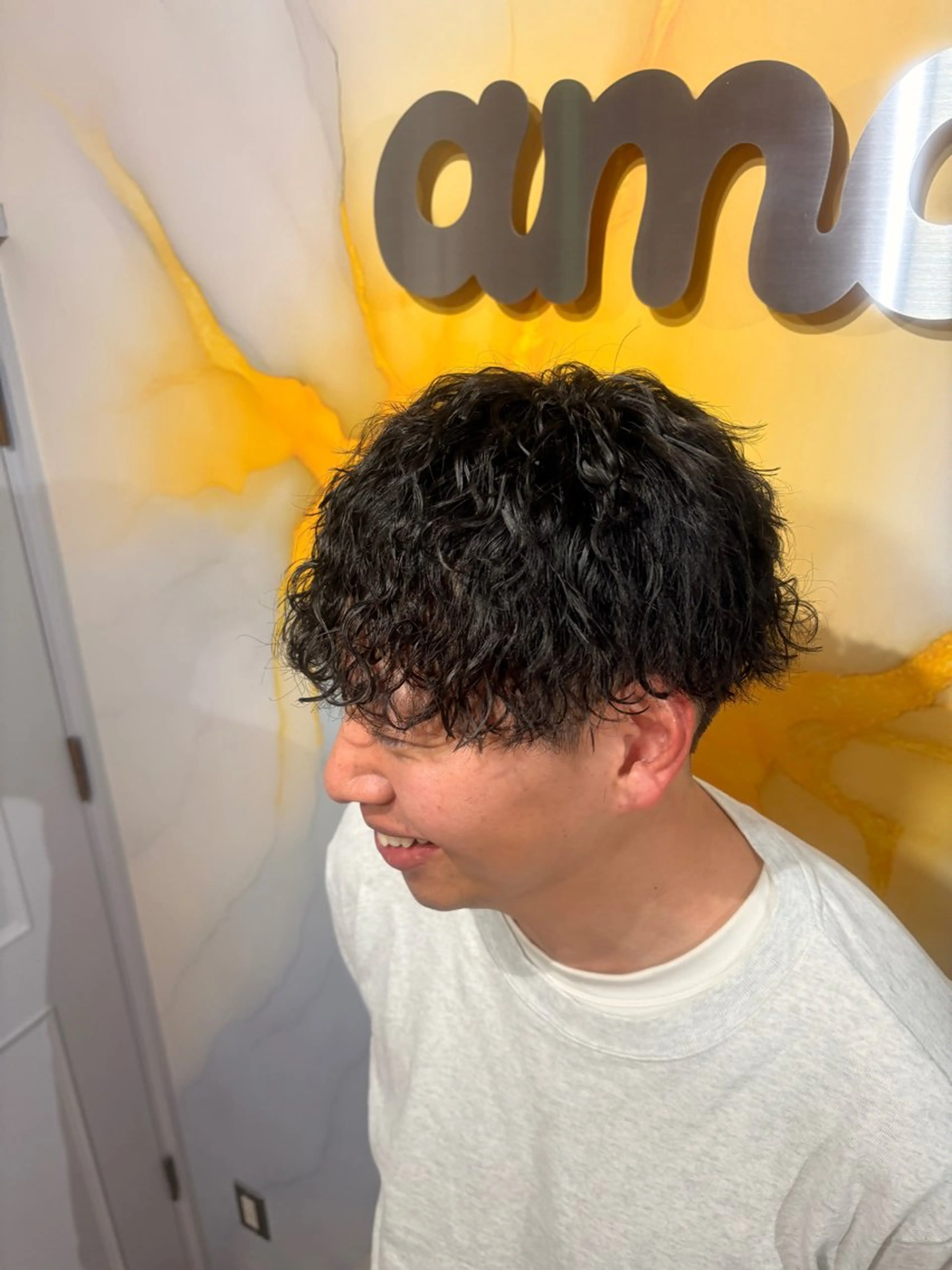 パーマ 松澤 勇輝のヘアスタイル