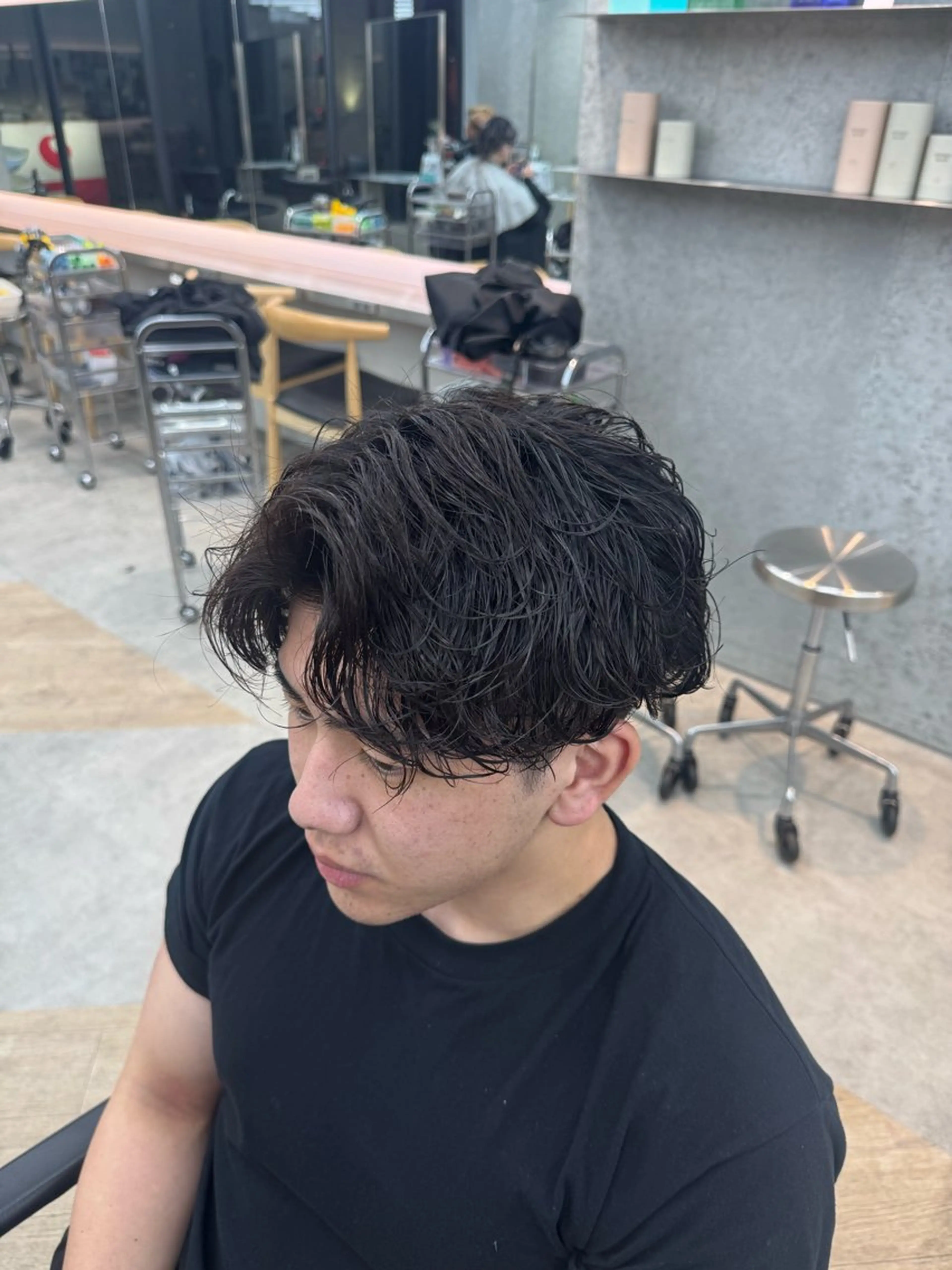 パーマ メンズ メンズパーマ カット パーマ 名古屋シャドウパーマ /伊藤恵悟のヘアスタイル