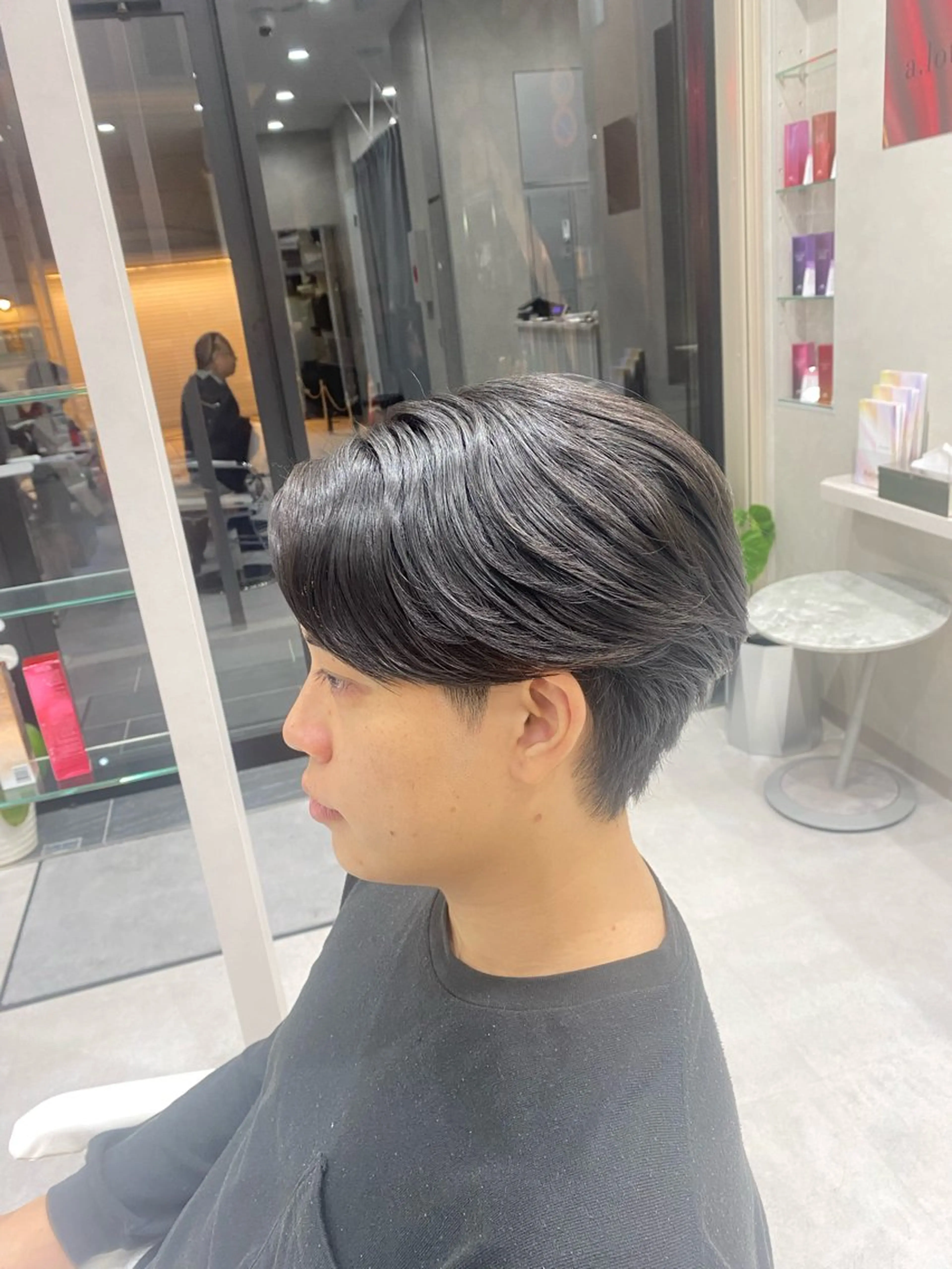 ショート パーマ カット 縮毛矯正 ヘアセット 髪質改善/レイヤー 🫧山本勇輝🫧のヘアスタイル