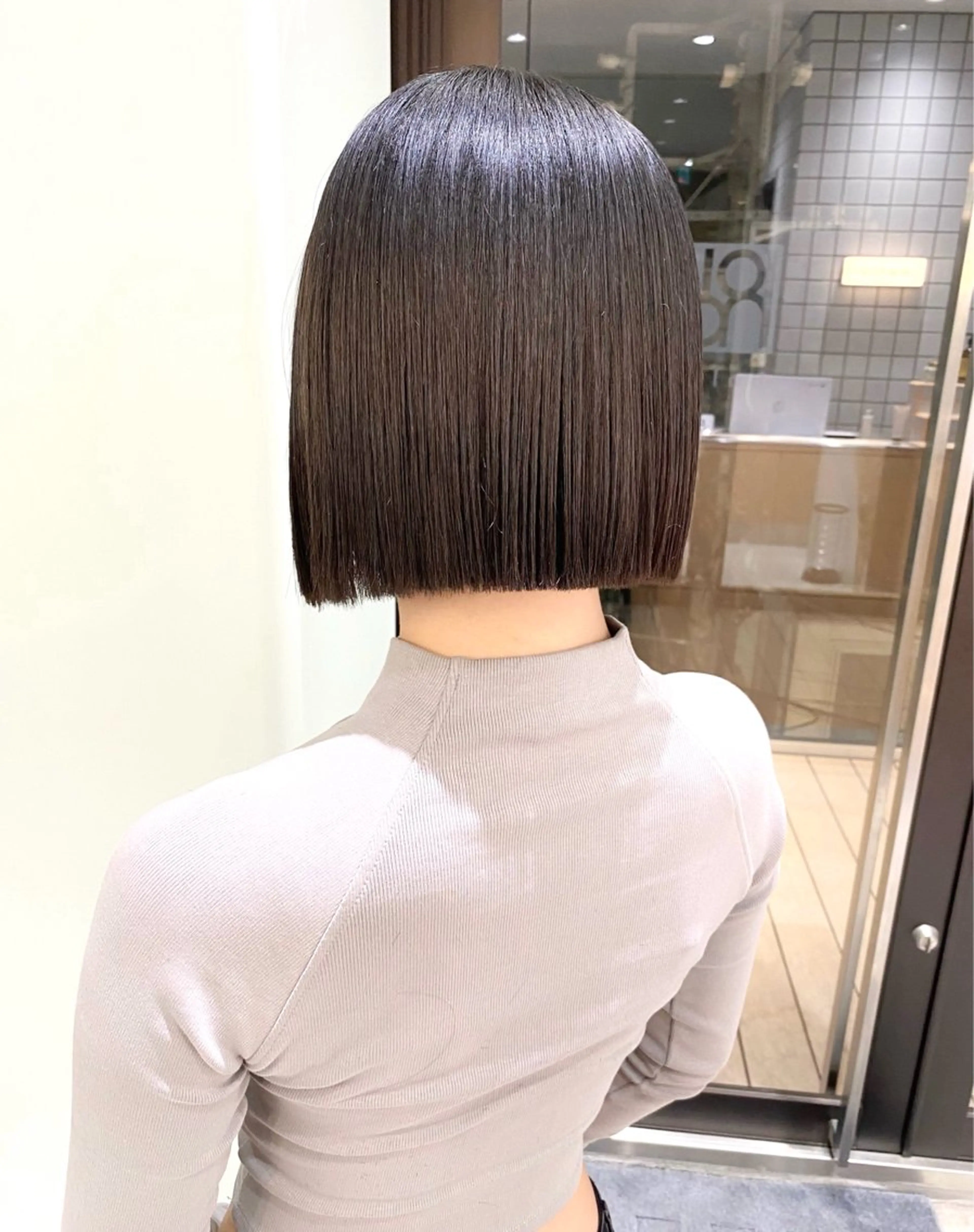 似合わせカット＋縮毛矯正＋トリートメント付きの写真