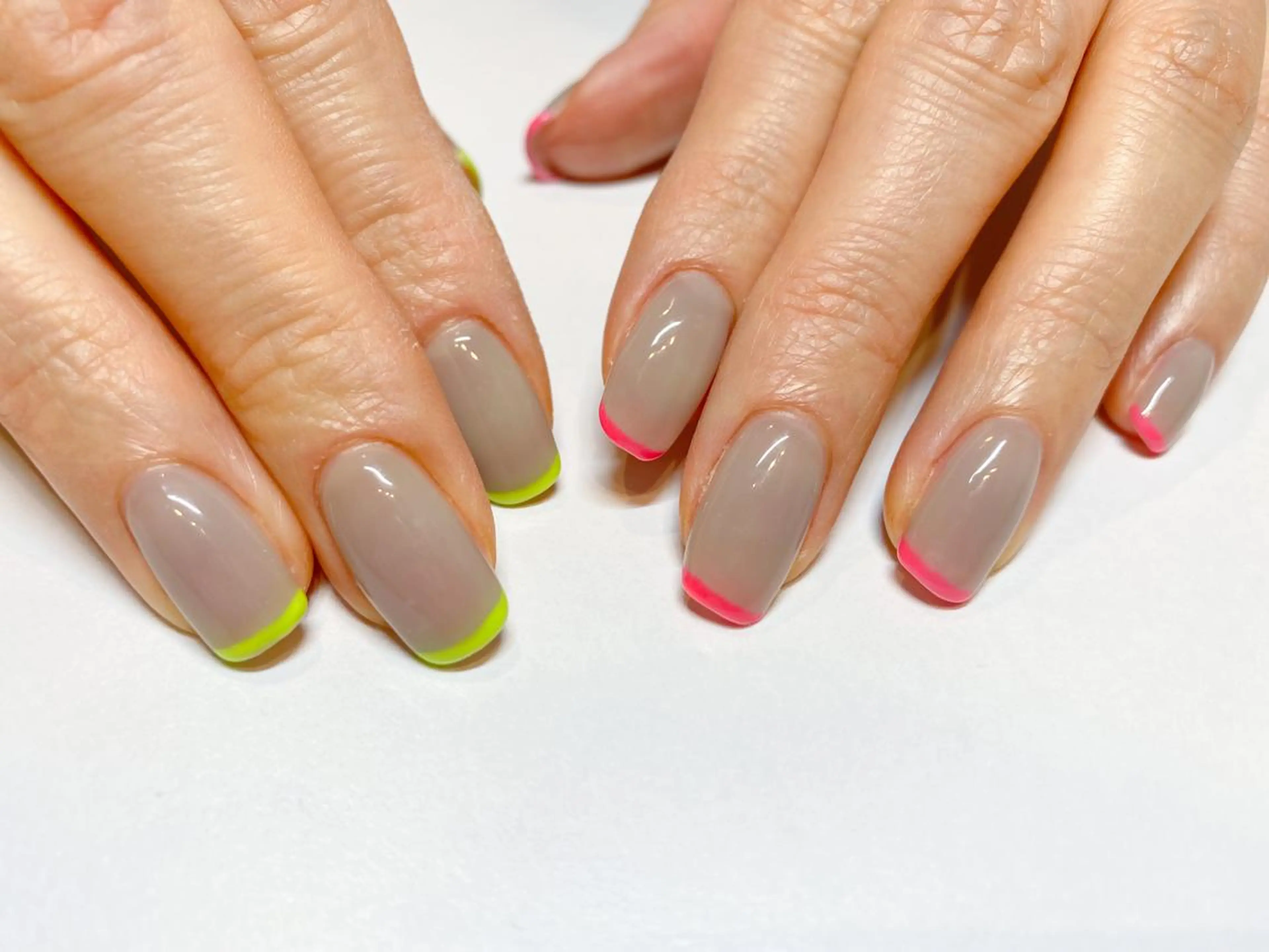 ネイル フレンチネイル ハンドネイル 表参道colore所属・表参道colore店 REICAのネイルデザイン