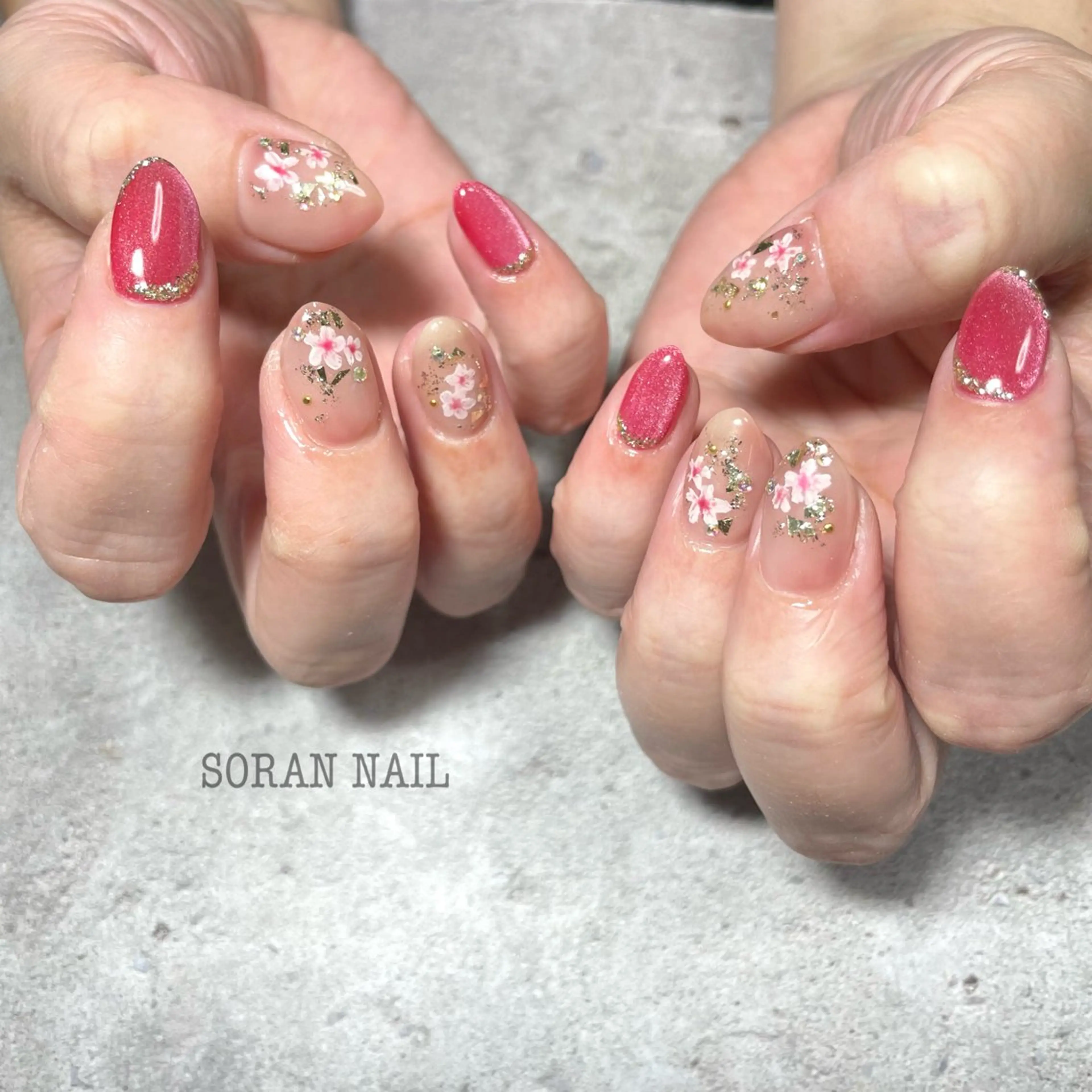 ネイル ハンドネイル soran nailのネイルデザイン
