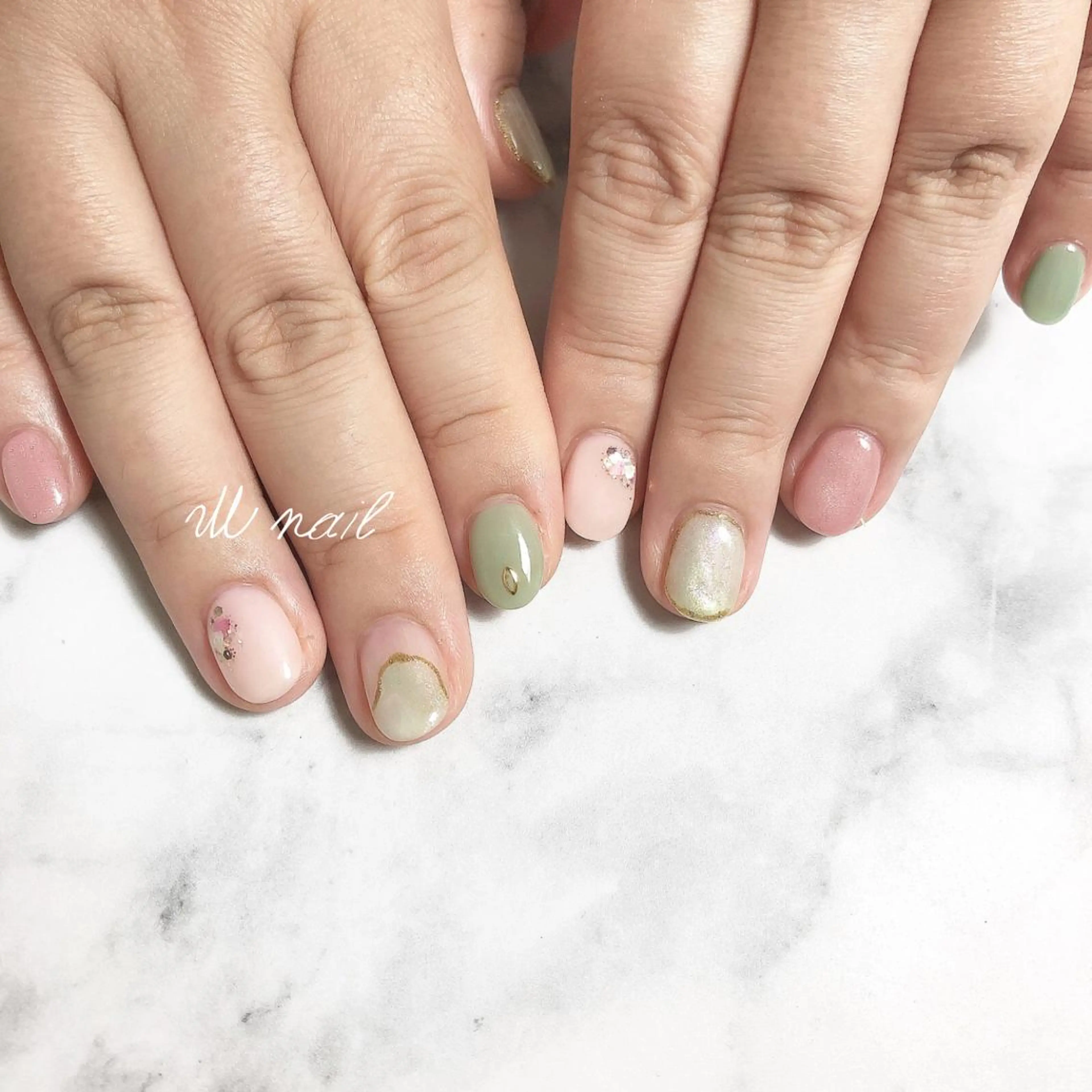 ネイル ハンドネイル M nailのネイルデザイン