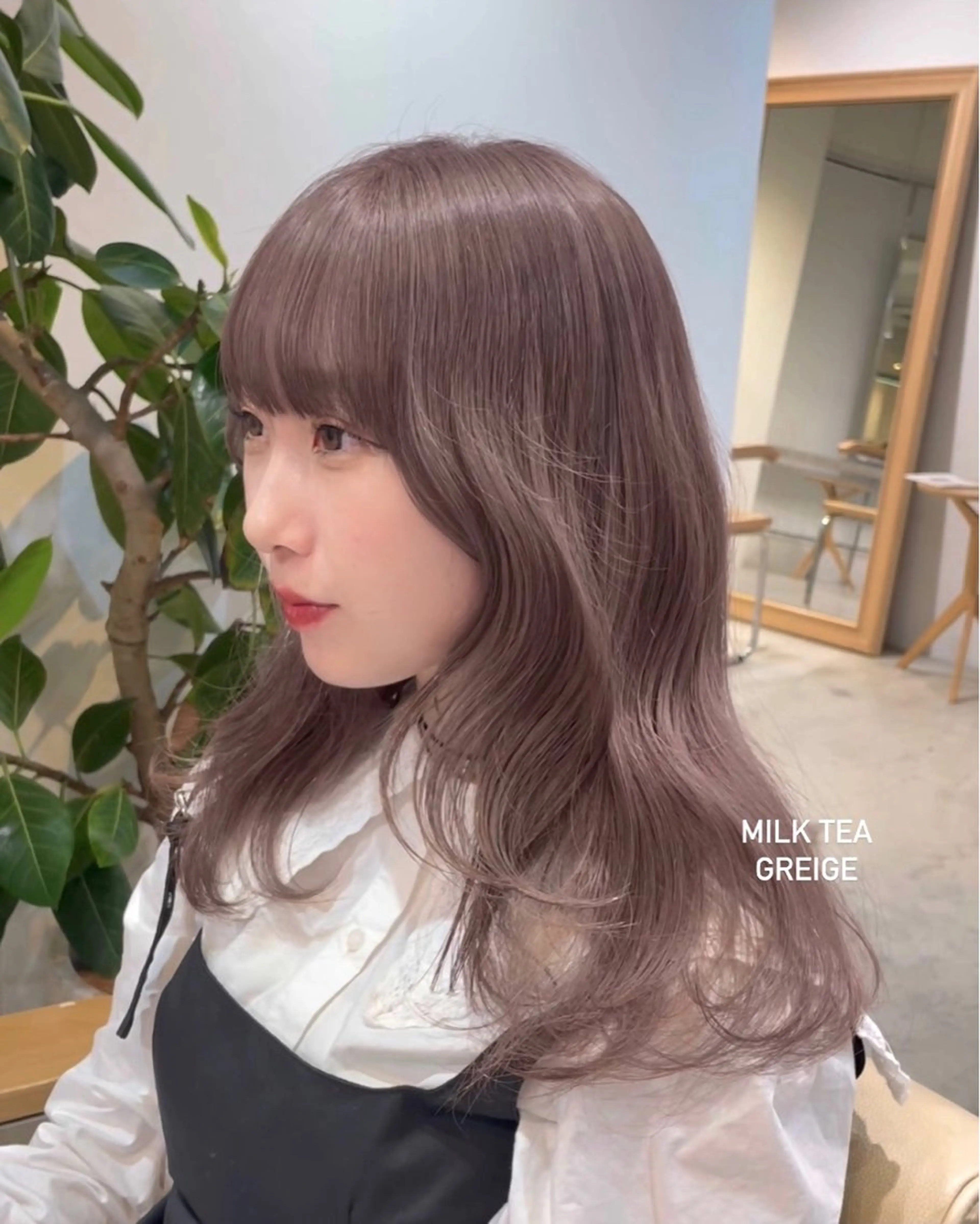 ミディアム カラー 🎀 liz🎀のヘアスタイル