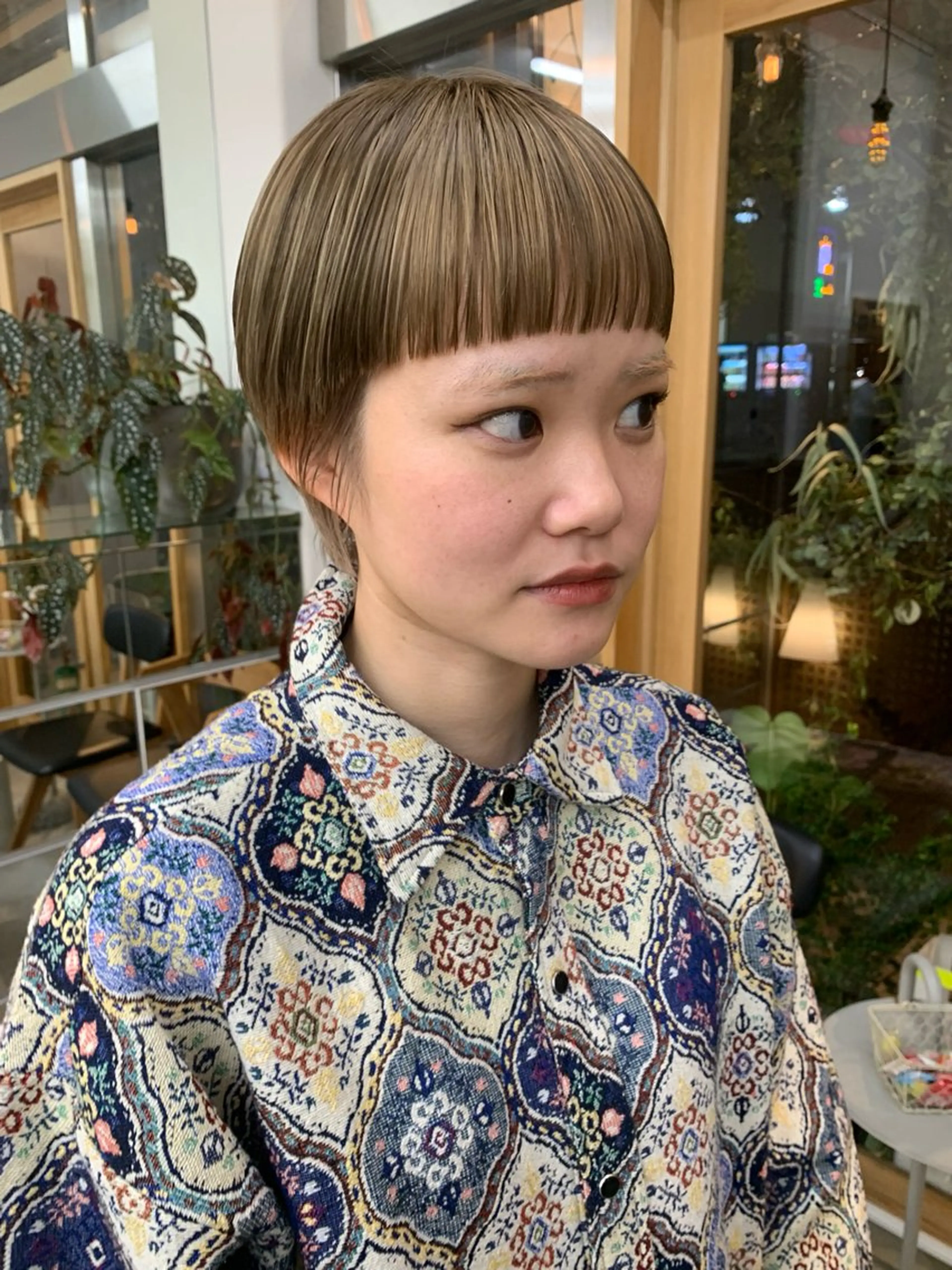 ショート 似合わせカット ショートヘア 原田 穂真のヘアスタイル