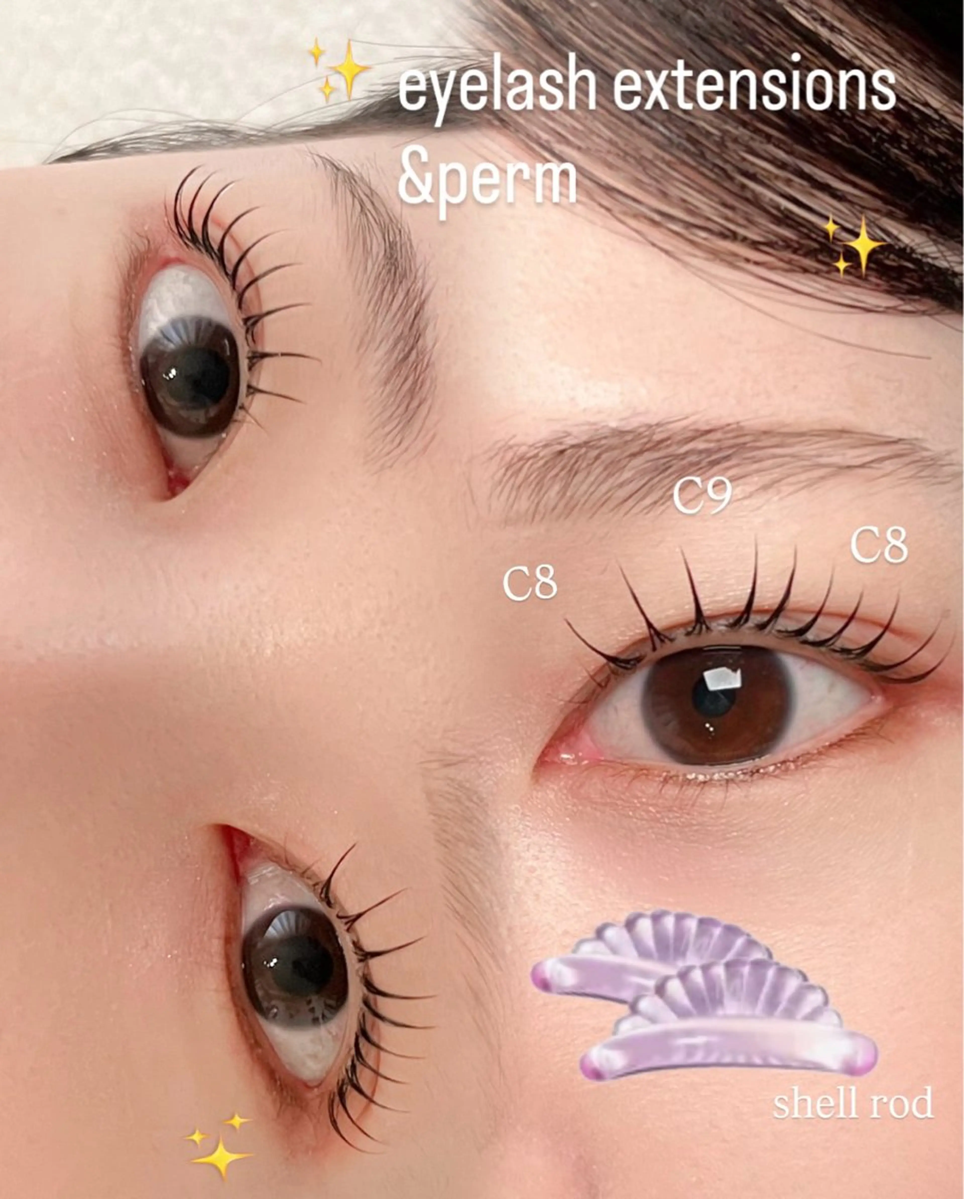 マツエク・マツパ Uni所属・Uni恵比寿🎀 saoriのマツエク・マツパデザイン