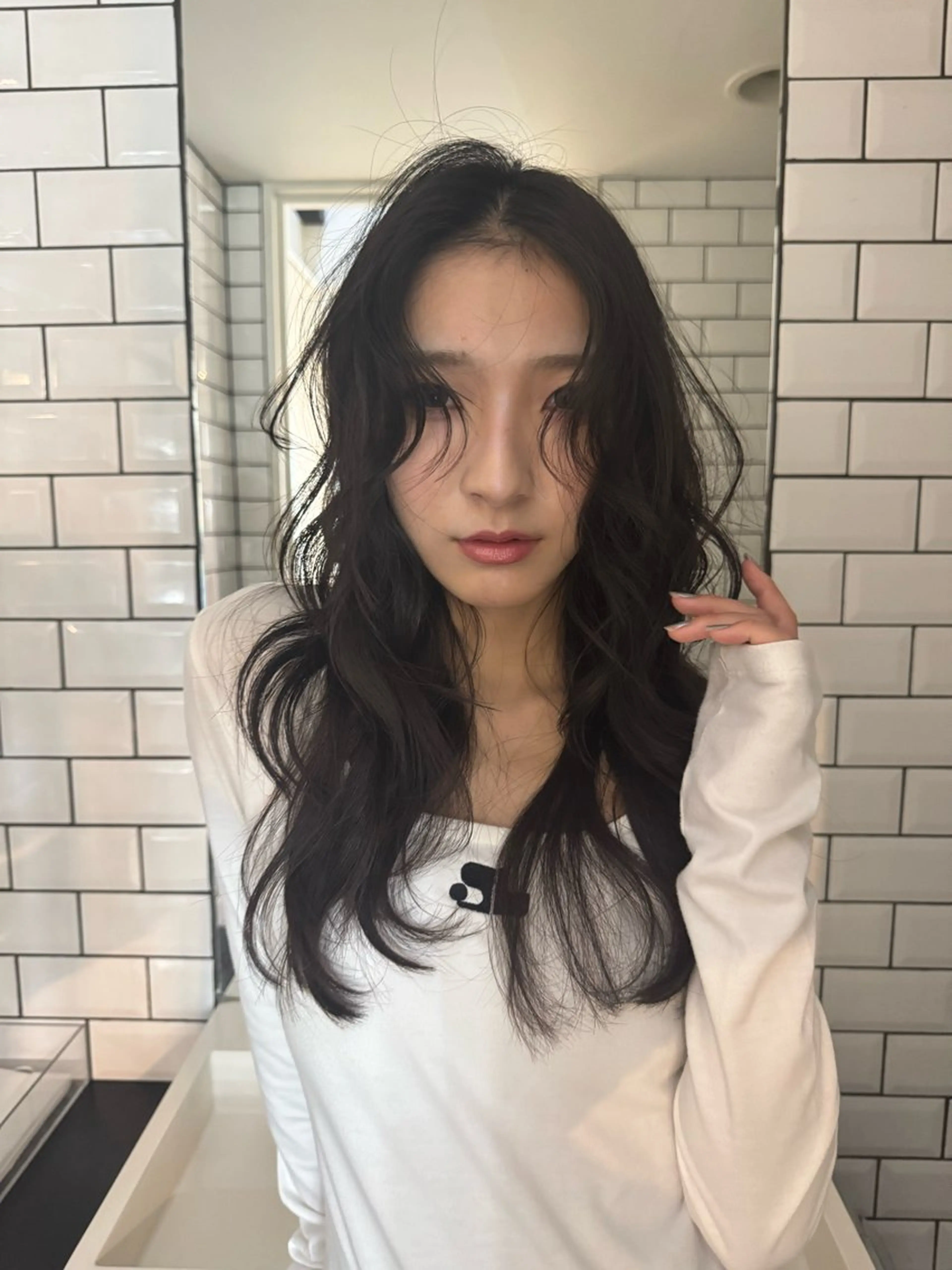 カラー 海外風 パーマ/たいきのヘアスタイル