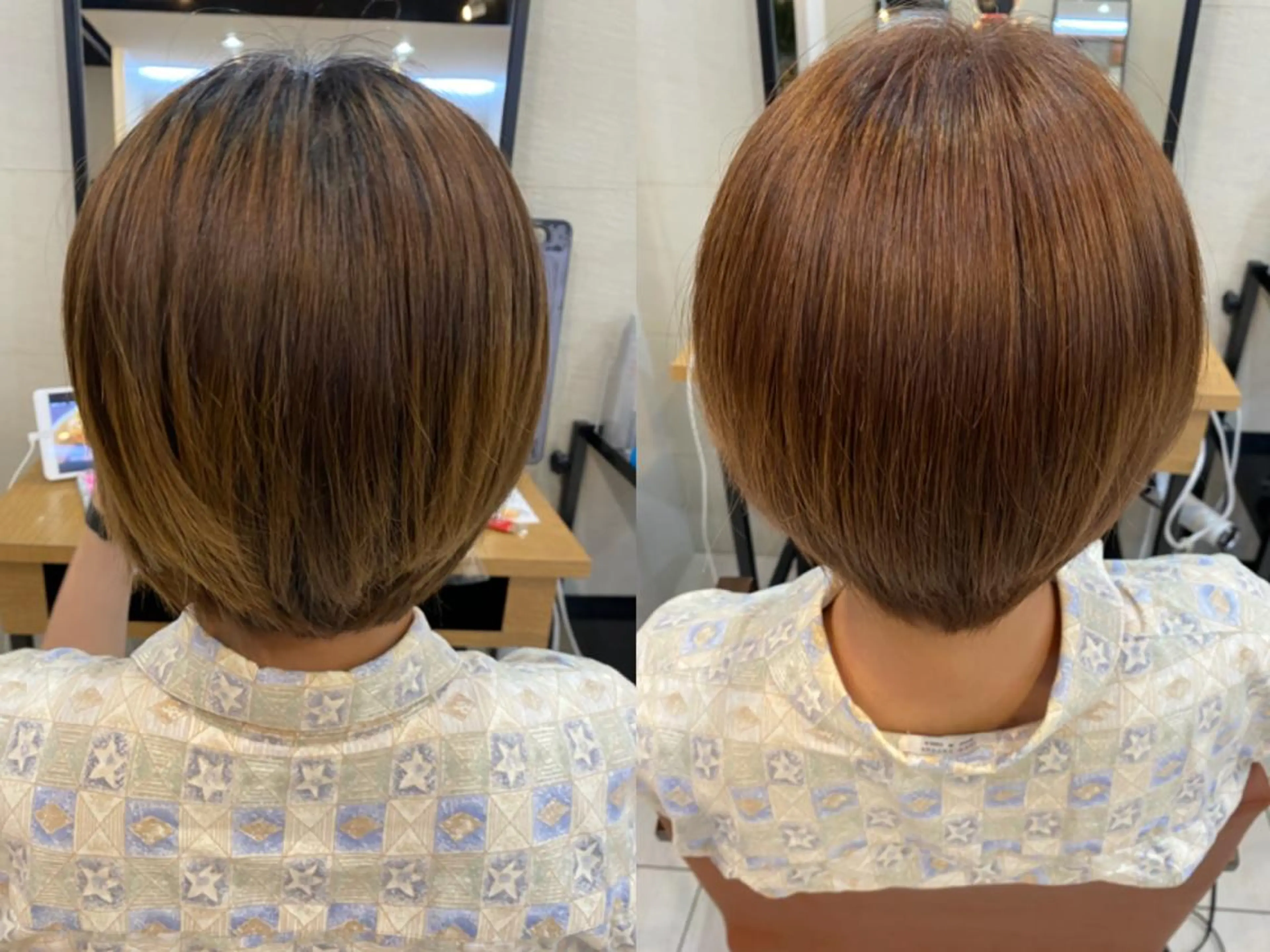 ショート あやめ【顔まわり/レ イヤー/柔らかカラ】のヘアスタイル