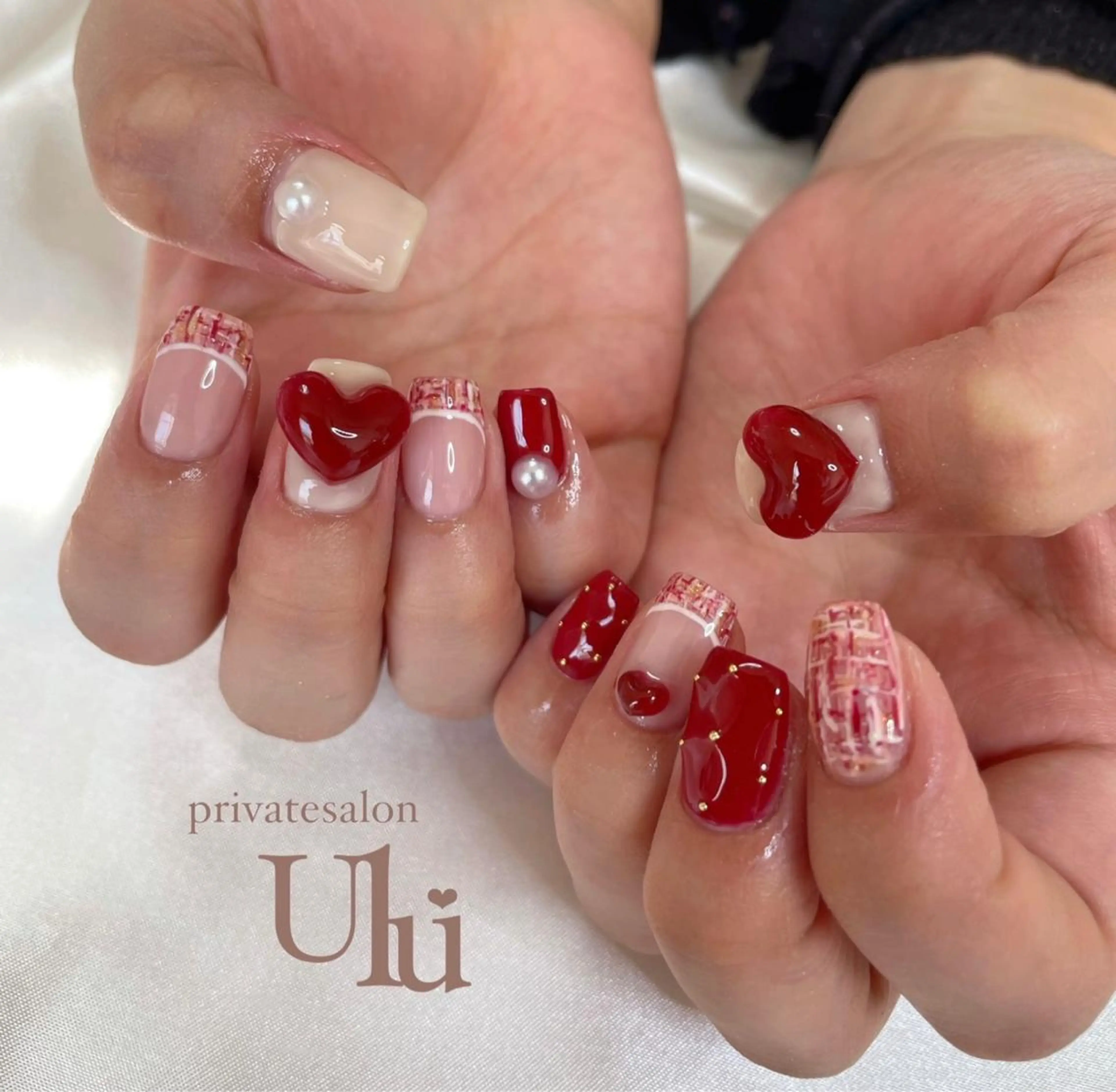 ネイル 持ち込み nailsalon uluのネイルデザイン