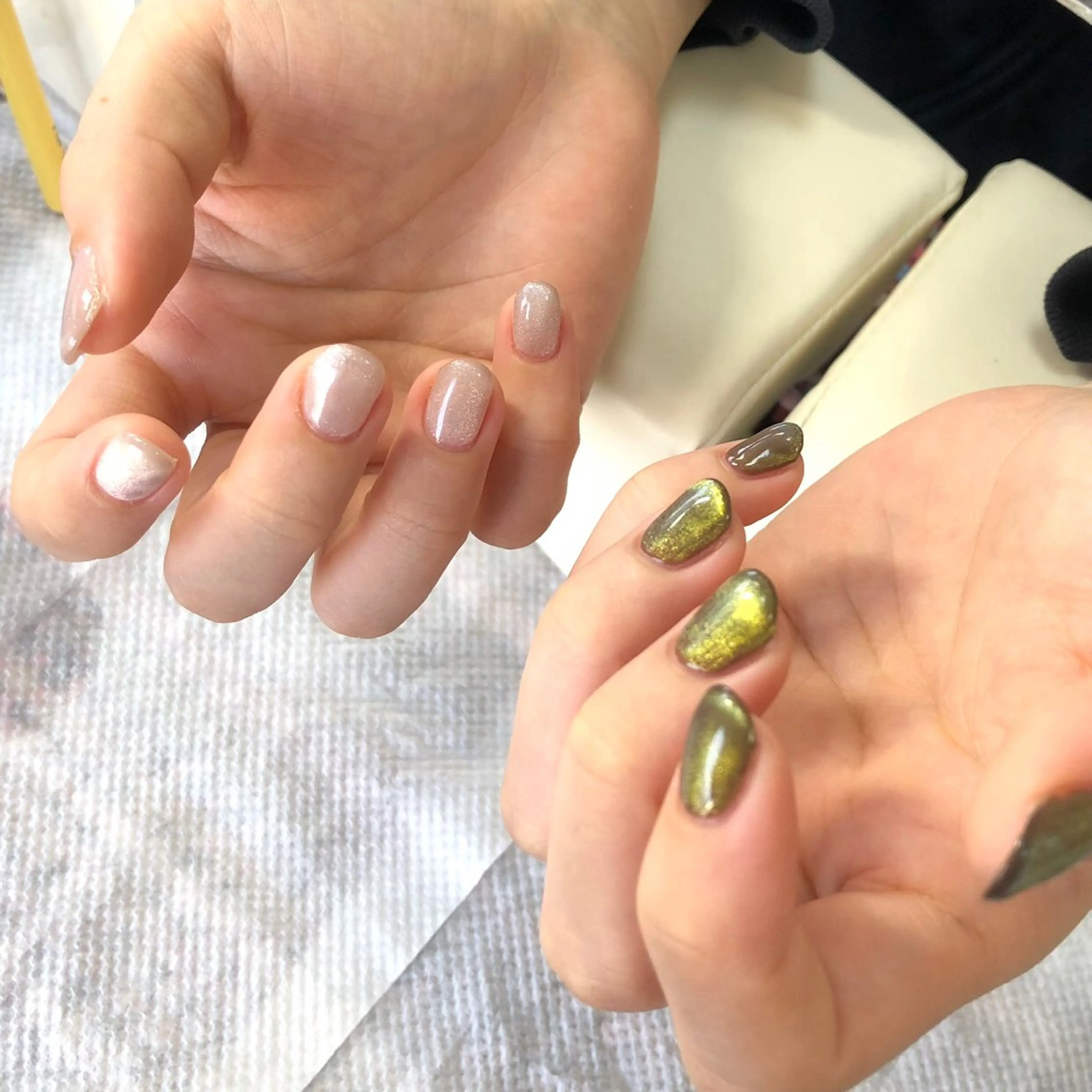 ネイル マグネットネイル シンプルネイル ハンドネイル meeho所属・salon *meehoのネイルデザイン