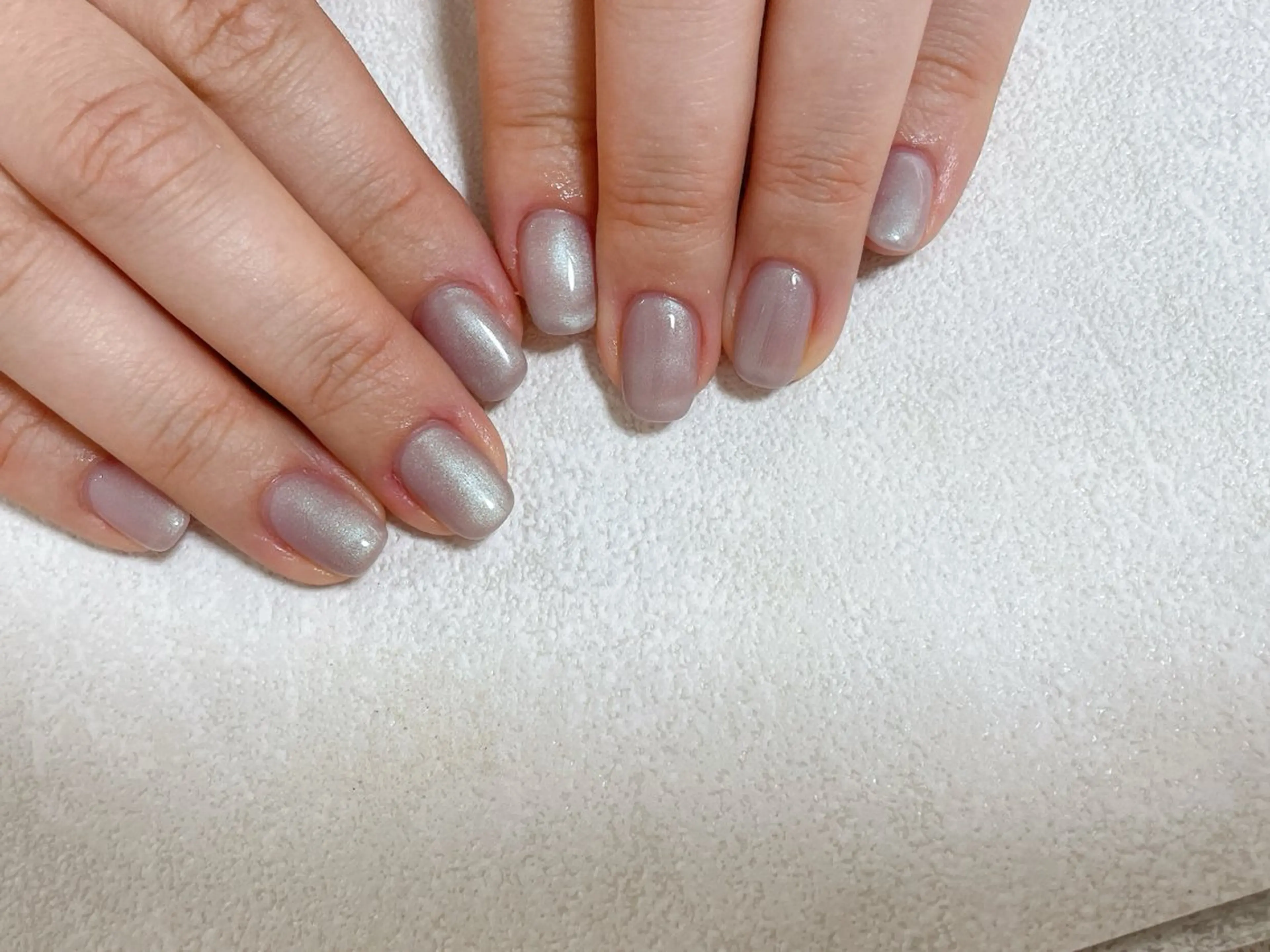 ネイル オーロラネイル フットネイル フレンチネイル ジェルネイル マグネットネイル ハンドネイル mogunail &blowのネイルデザイン