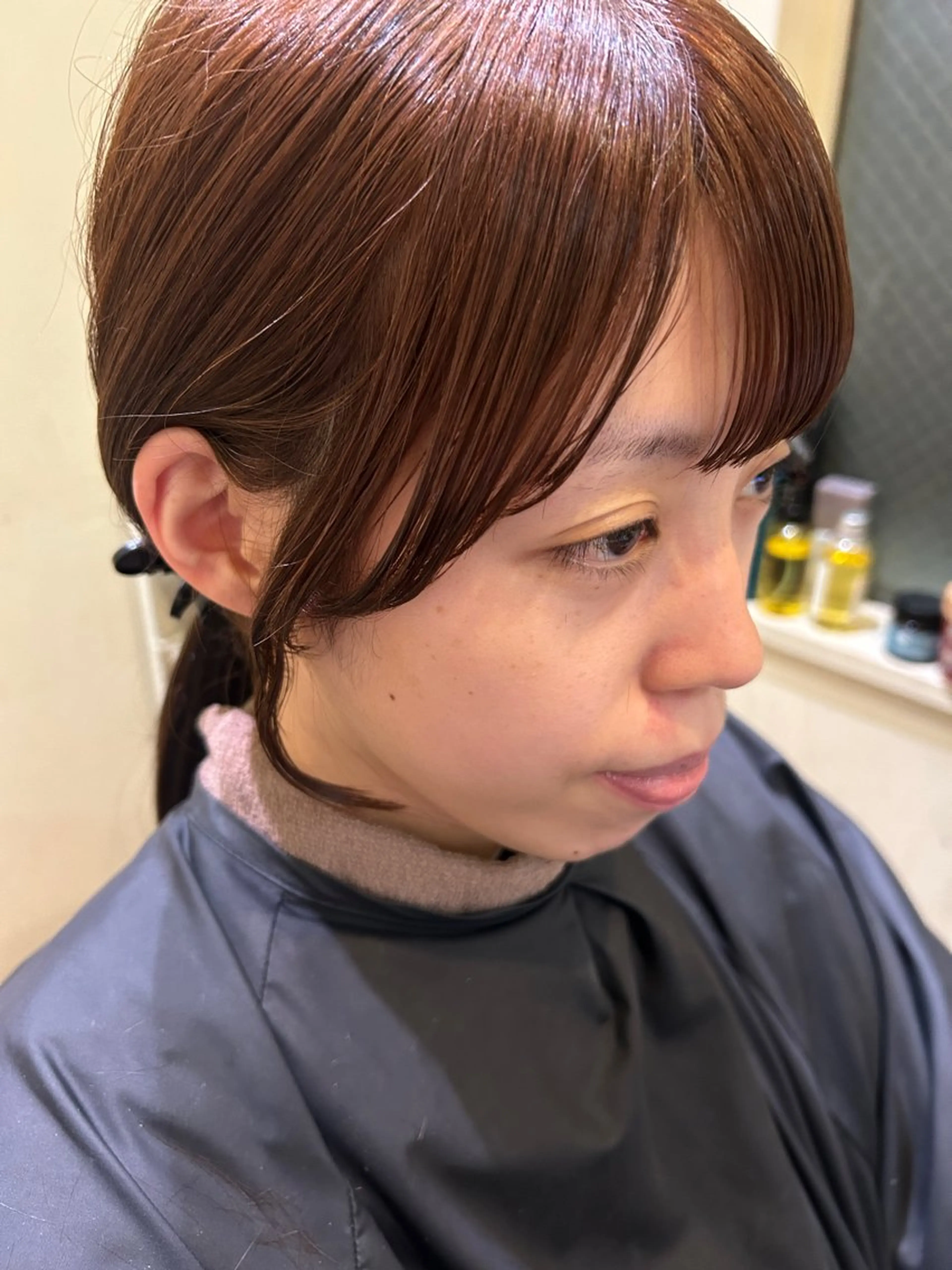 ミディアム カラー トリートメント ウルフカット times salon名駅所属・久木原 ゆりのヘアスタイル