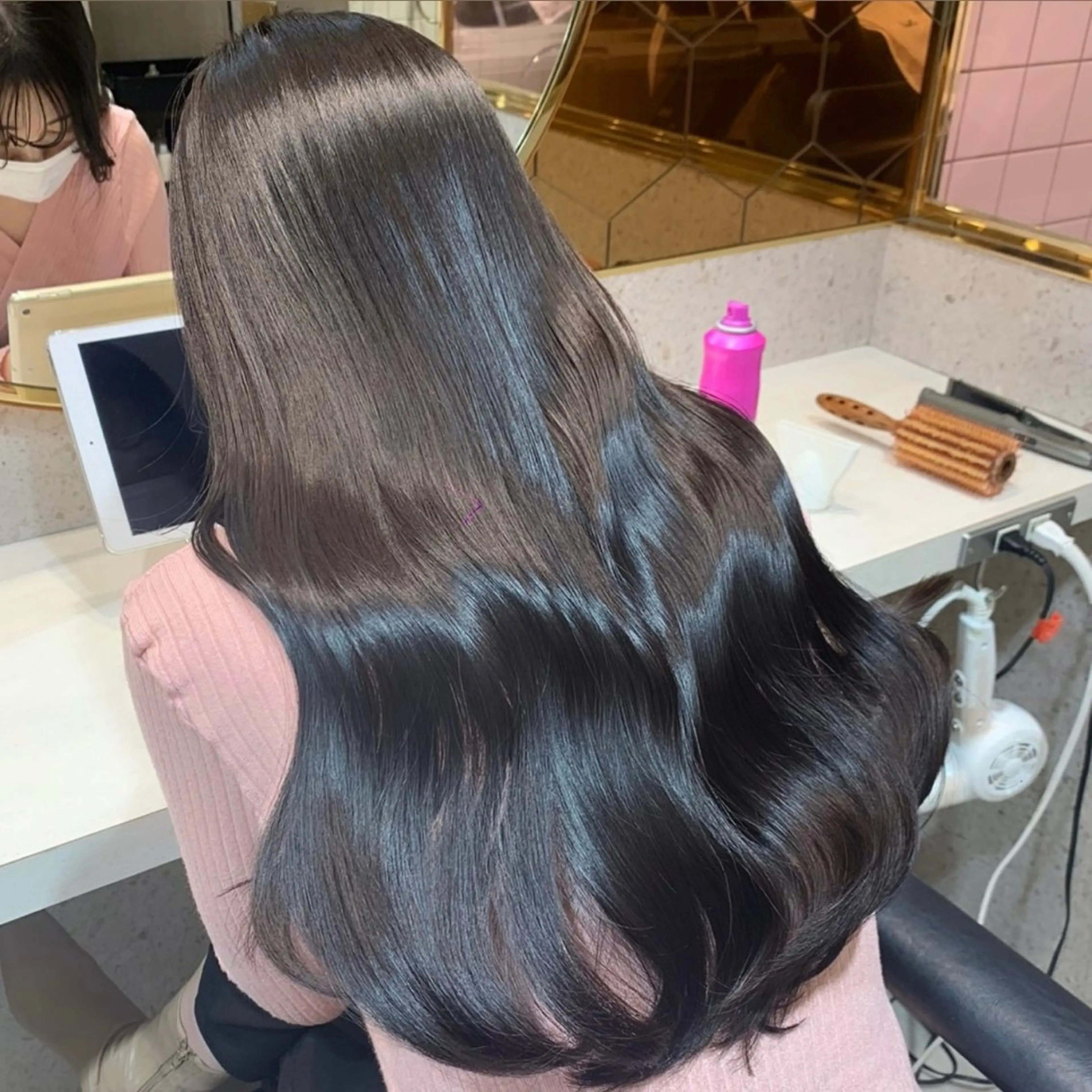 ロング カラー 新宿/韓国ヘア kurea🎀のヘアスタイル