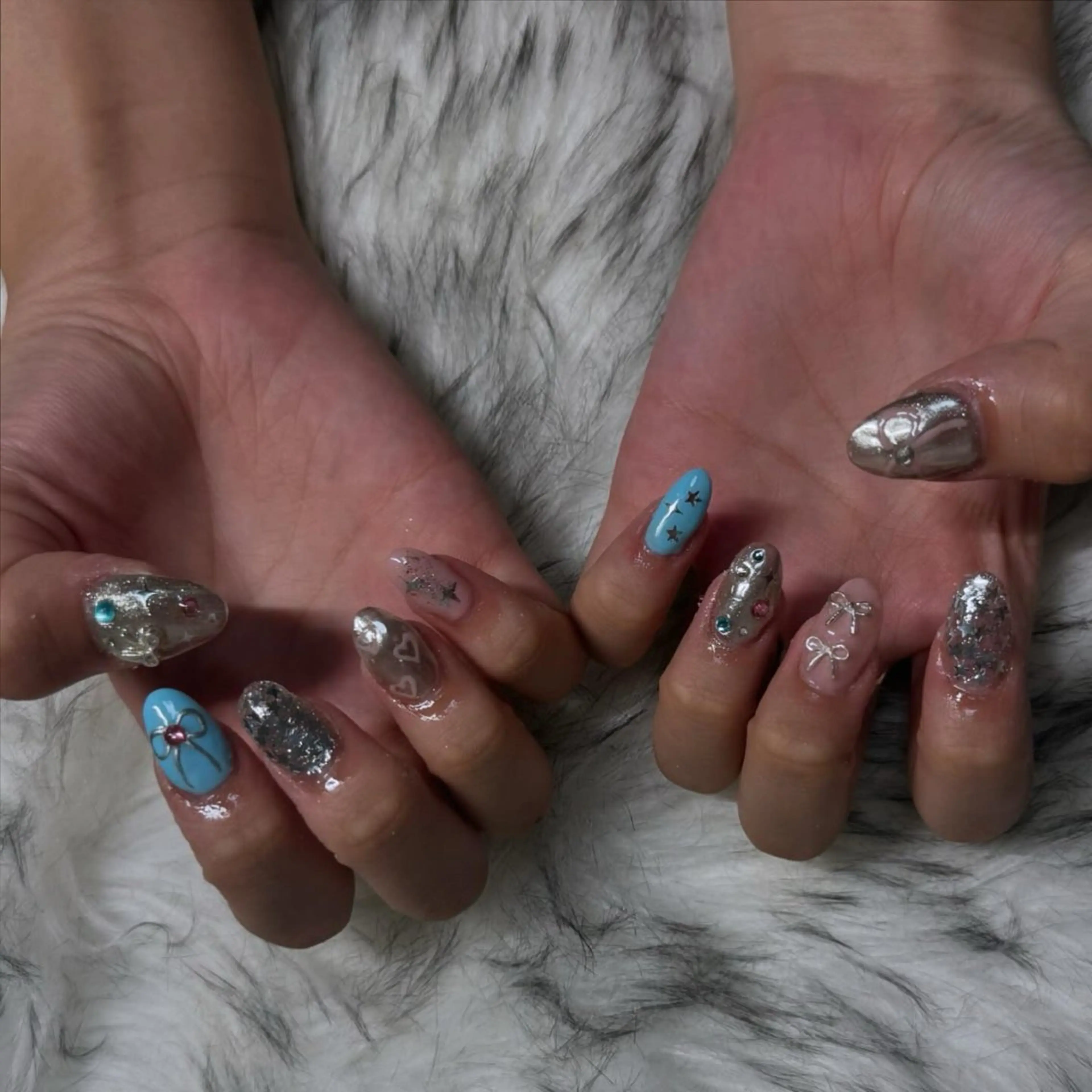 ロング ハンドネイル mao .のネイルデザイン