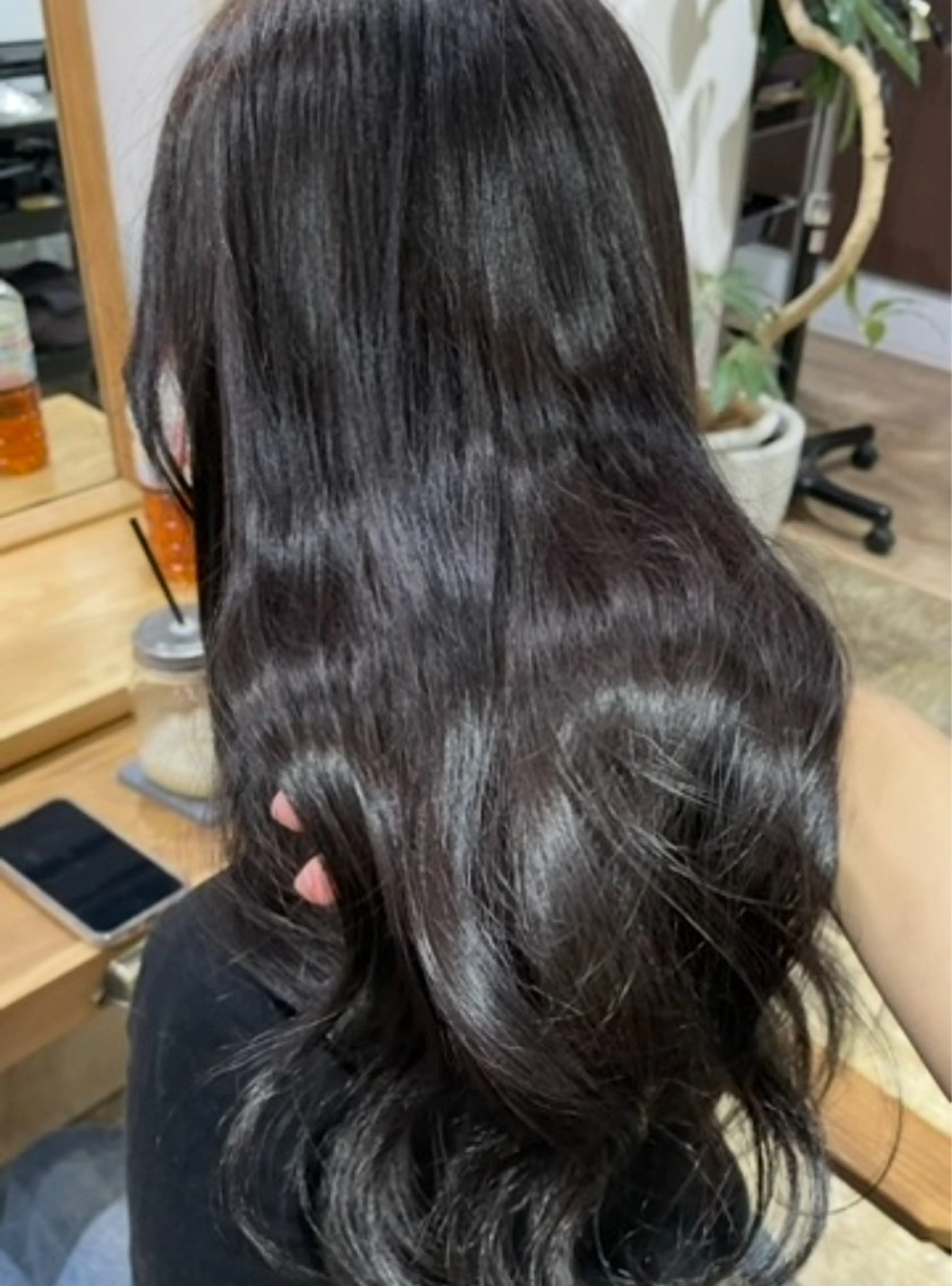 ロング アッシュ アッシュブラウン 🖤keina🖤 詳細必読:*･のヘアスタイル