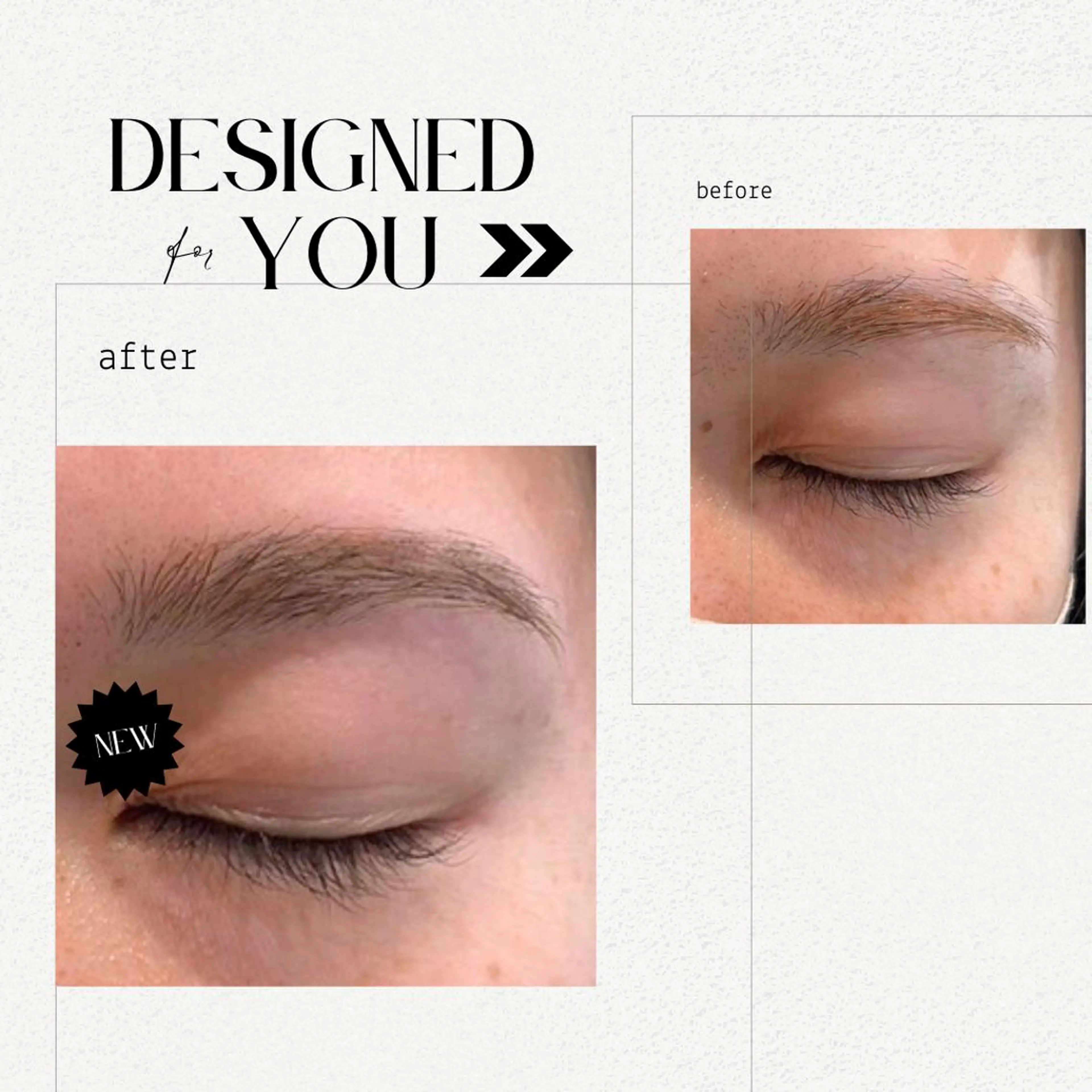 アイブロウwax脱毛の写真