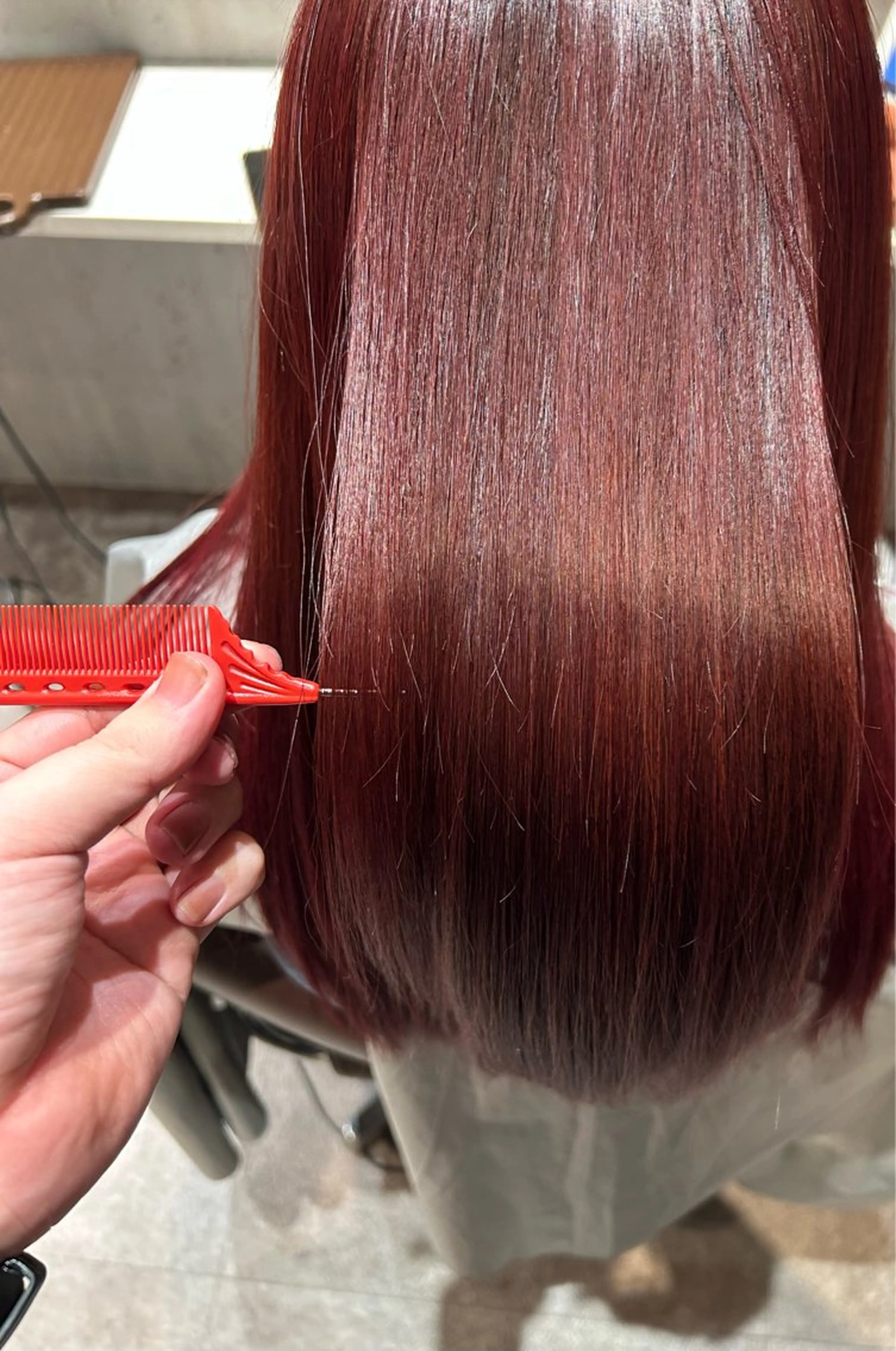 カラー 安田 准太のヘアスタイル