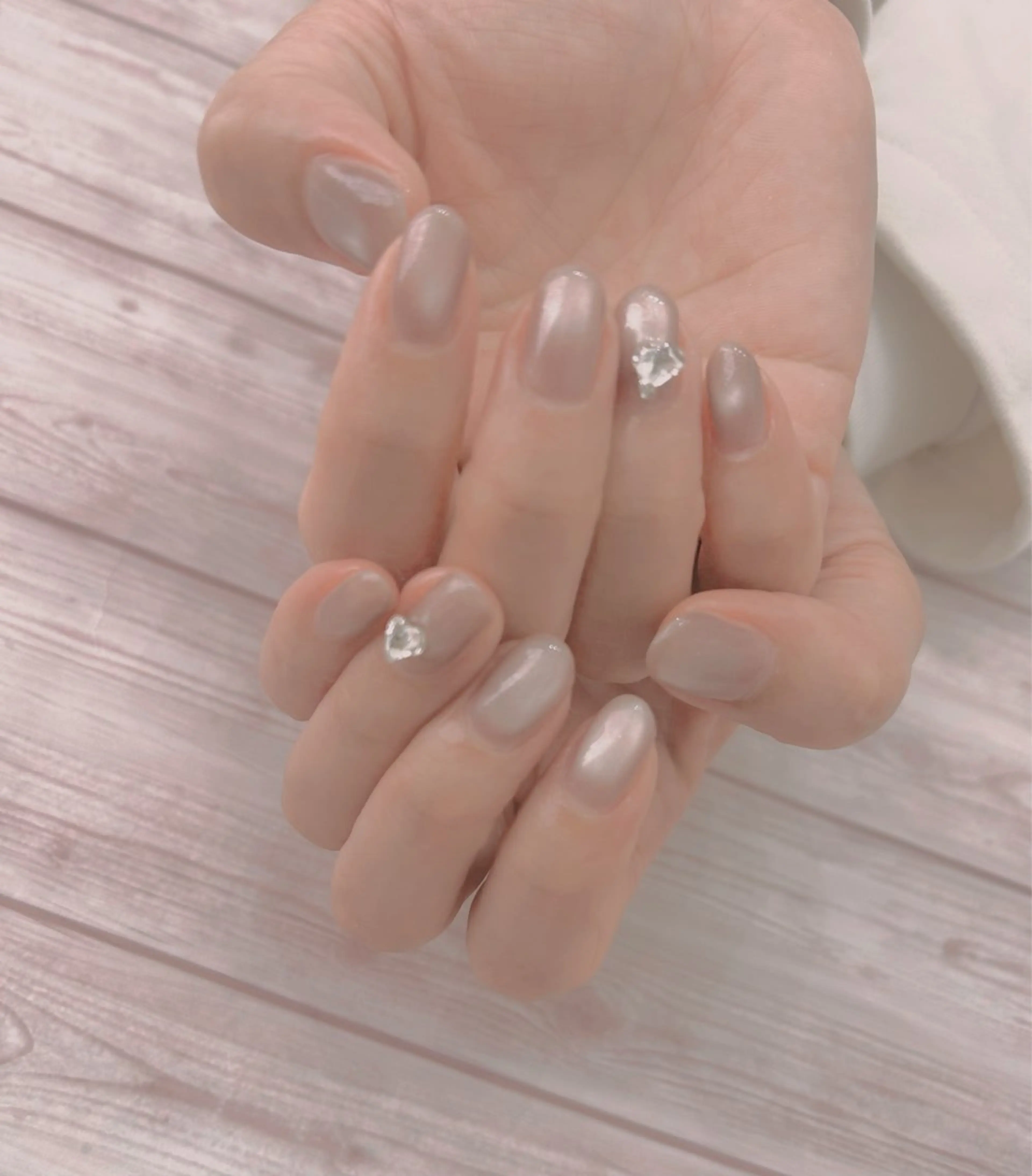 ネイル マグネットネイル ハンドネイル MYu Beauty Salon YURIのネイルデザイン