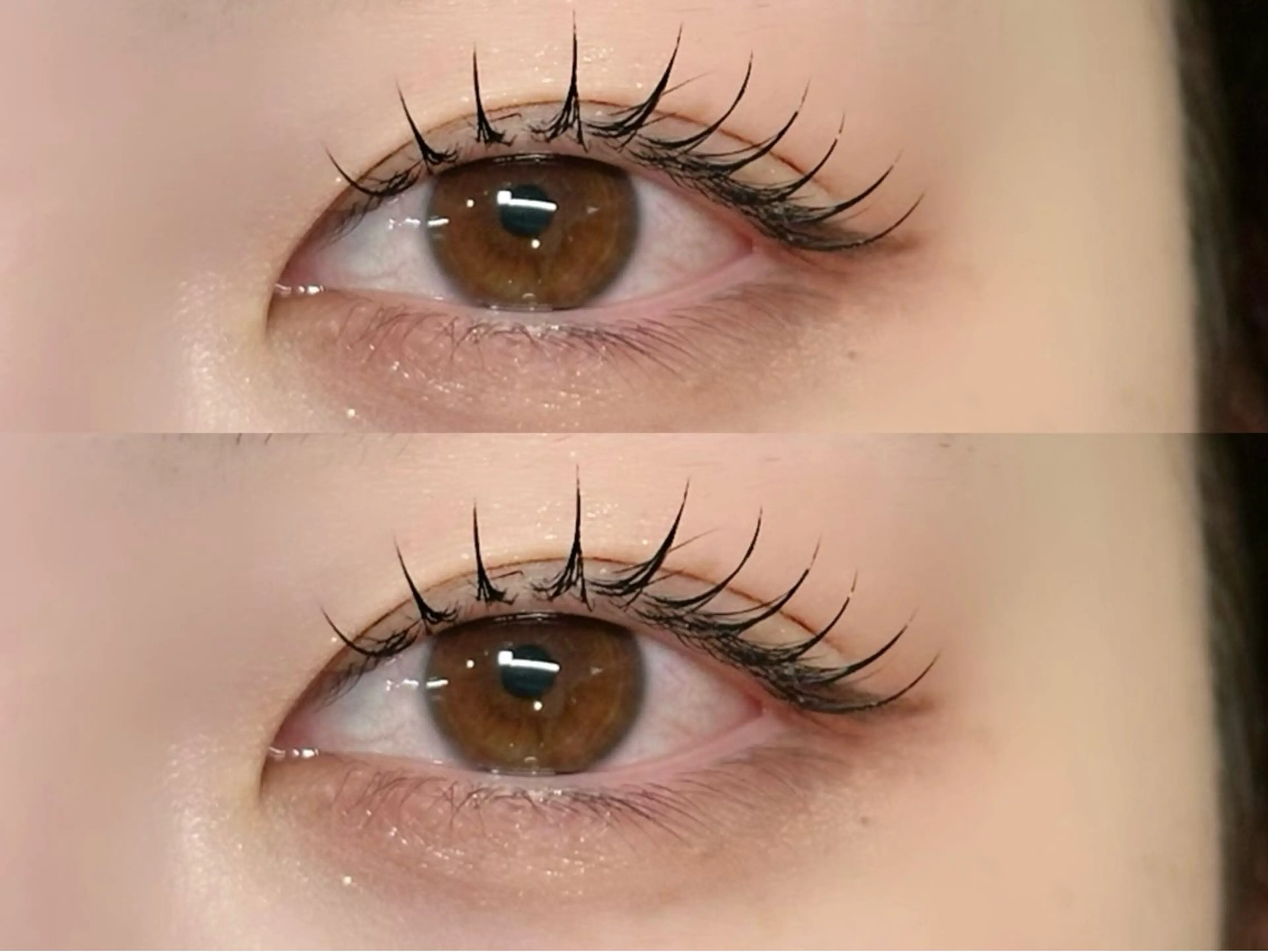 マツエク・マツパ フラットラッシュ nerine akaneのマツエク・マツパデザイン