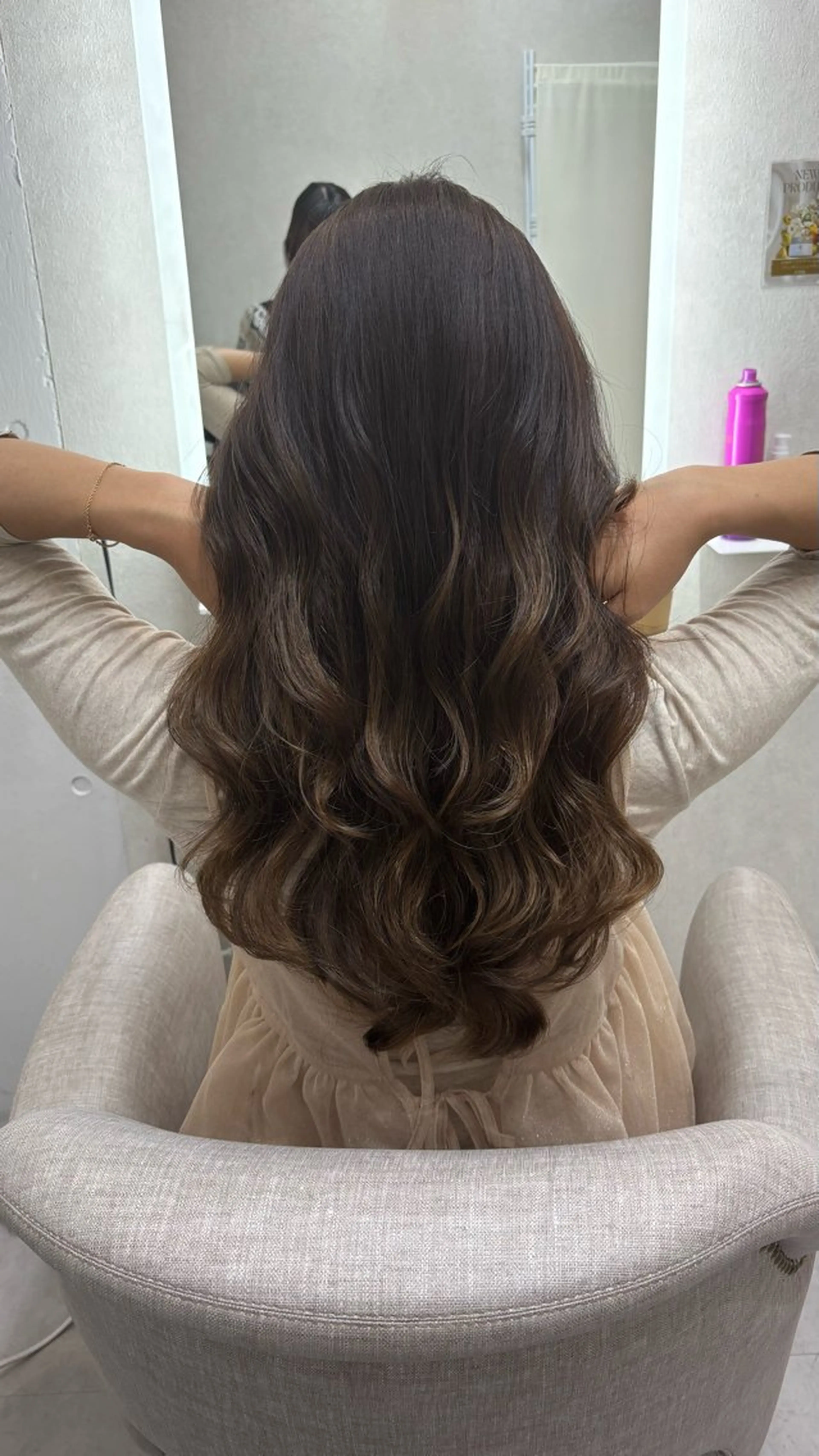 ロング ☪︎レイヤー/ウルフ /ハッシュ☪︎ にこのヘアスタイル