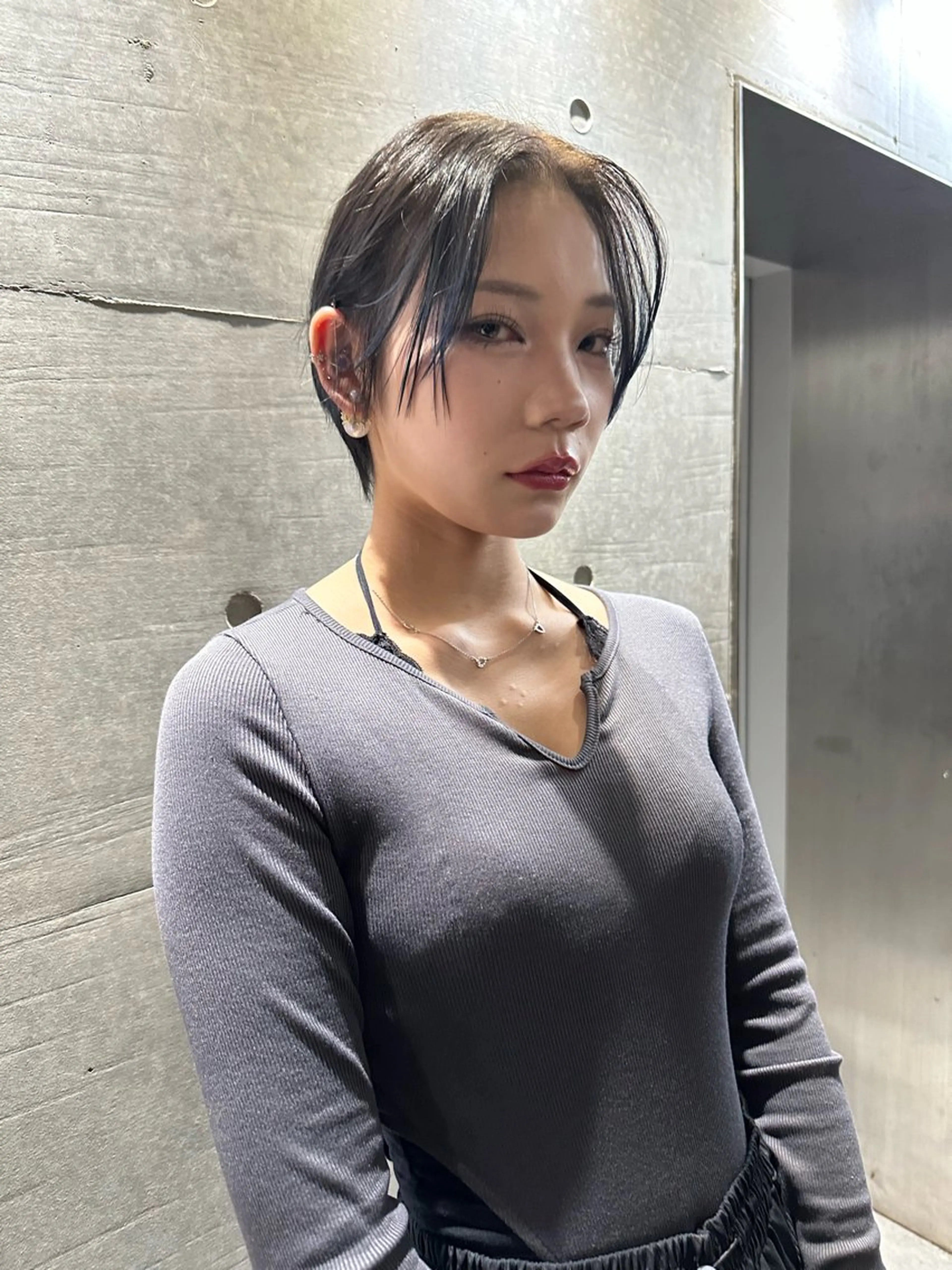 ショート ✴︎TO-MA✴︎ レッドカラー/透明感のヘアスタイル