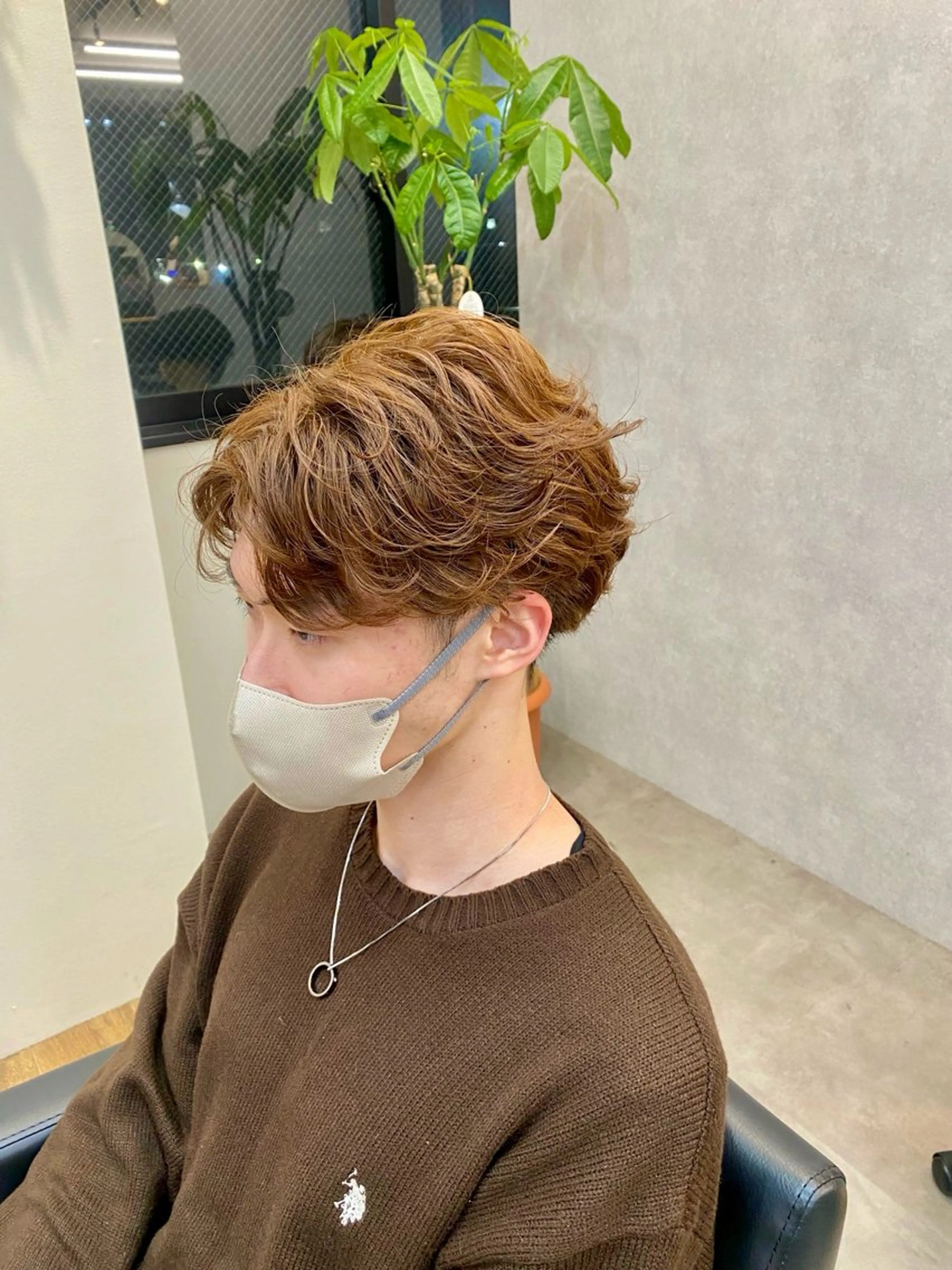 パーマ メンズ well高崎上大類町 /湯浅泳作のヘアスタイル