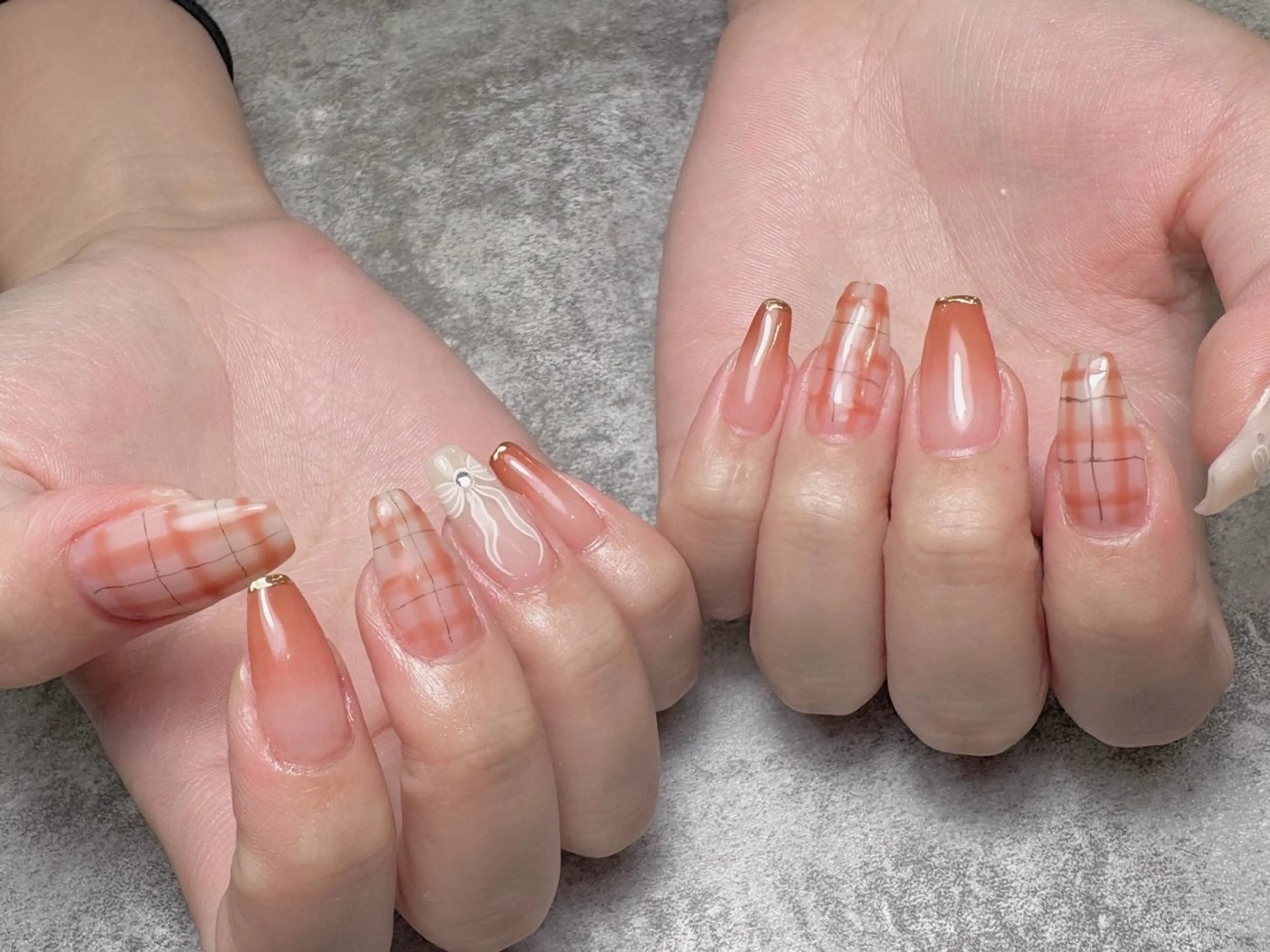 ネイル ハンドネイル charmant rinaのネイルデザイン