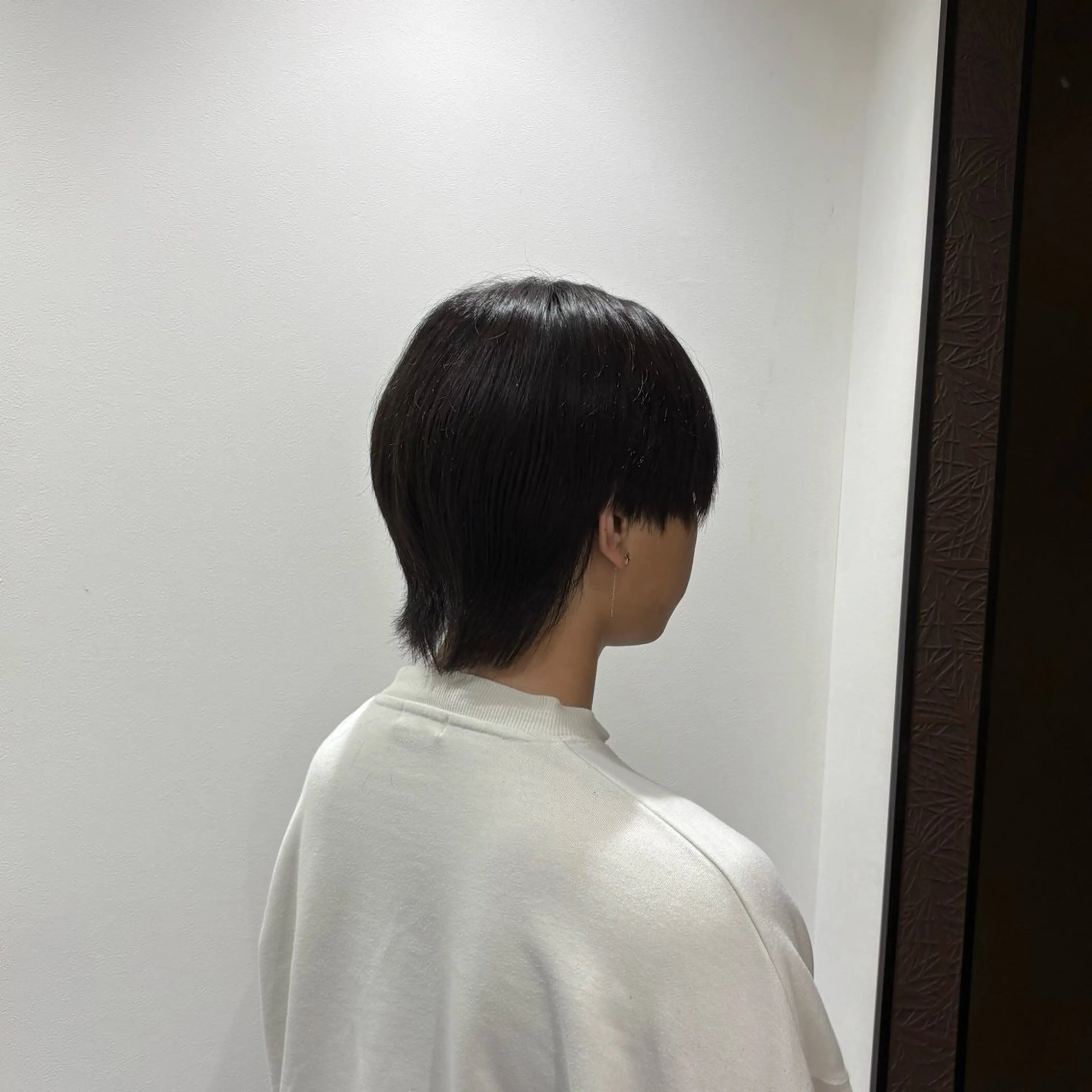 ショート メンズ マッシュウルフ マッシュ シースルーマッシュ メンズウルフカット ウルフカット 🌸石間伏 愛理🌸のヘアスタイル