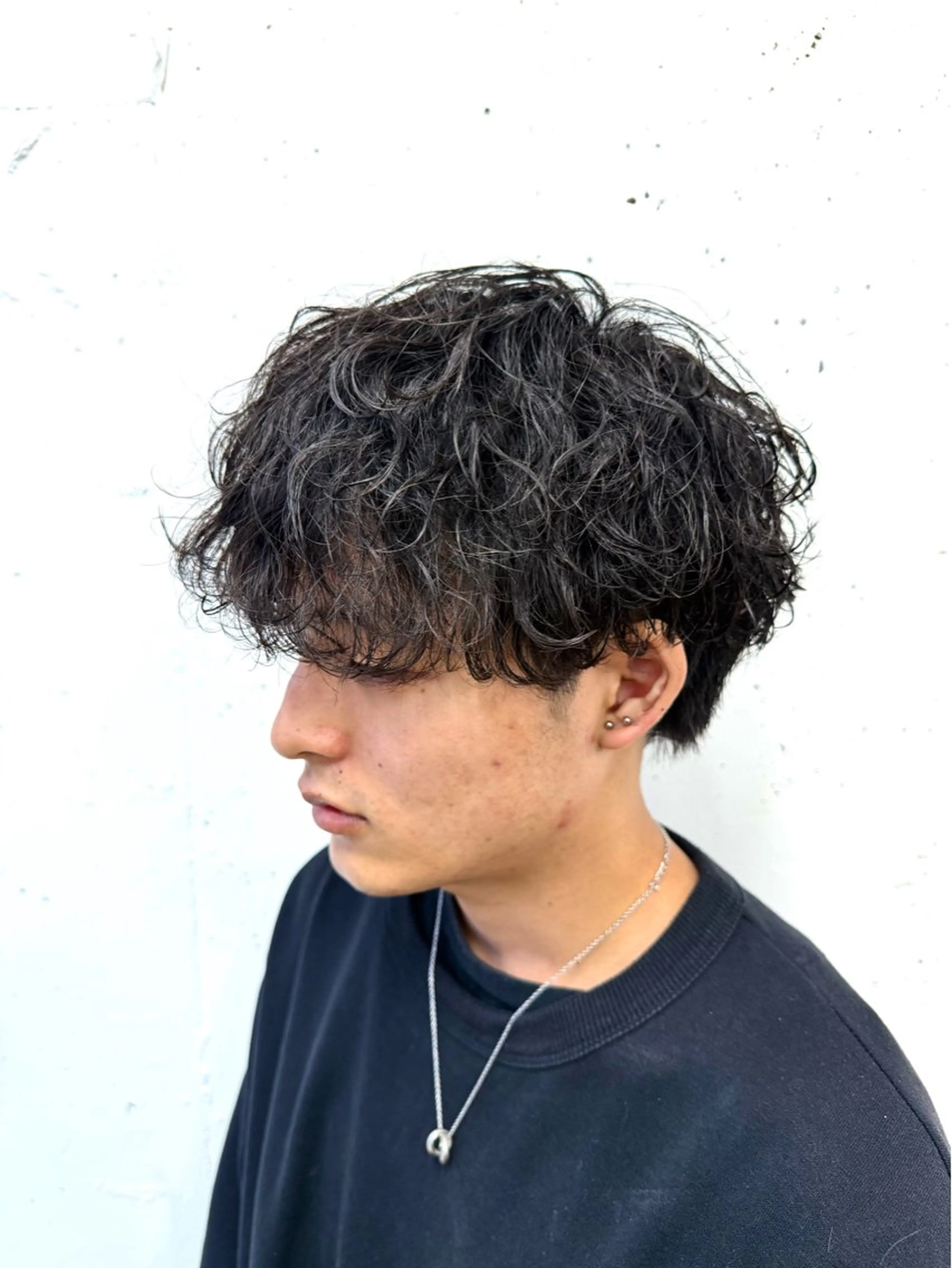 パーマ メンズ カット パーマ 立川メンズ特化/ パーマ職人/氣田瞬介のヘアスタイル