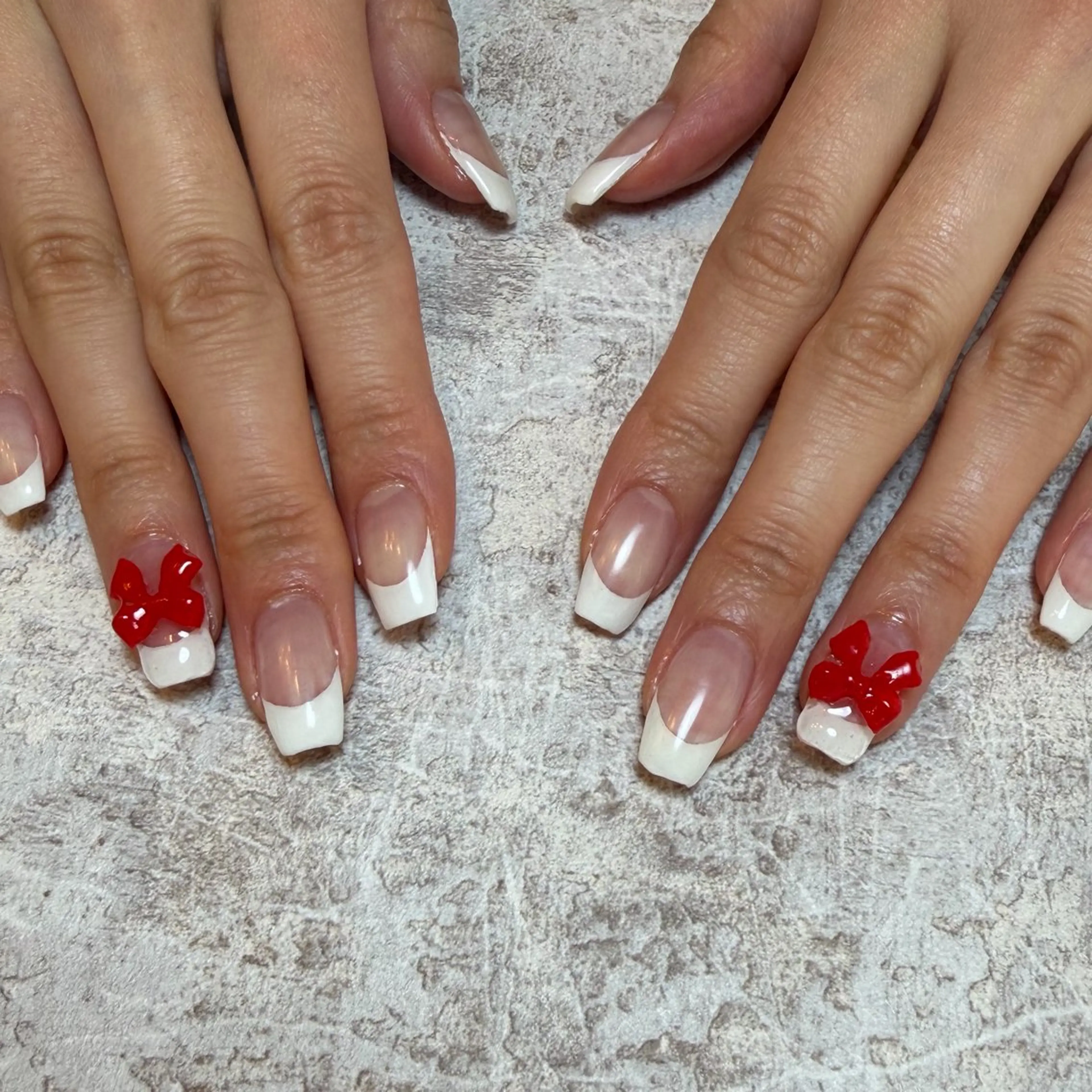 ネイル フレンチネイル 自由が丘サロン あやめ💅のネイルデザイン