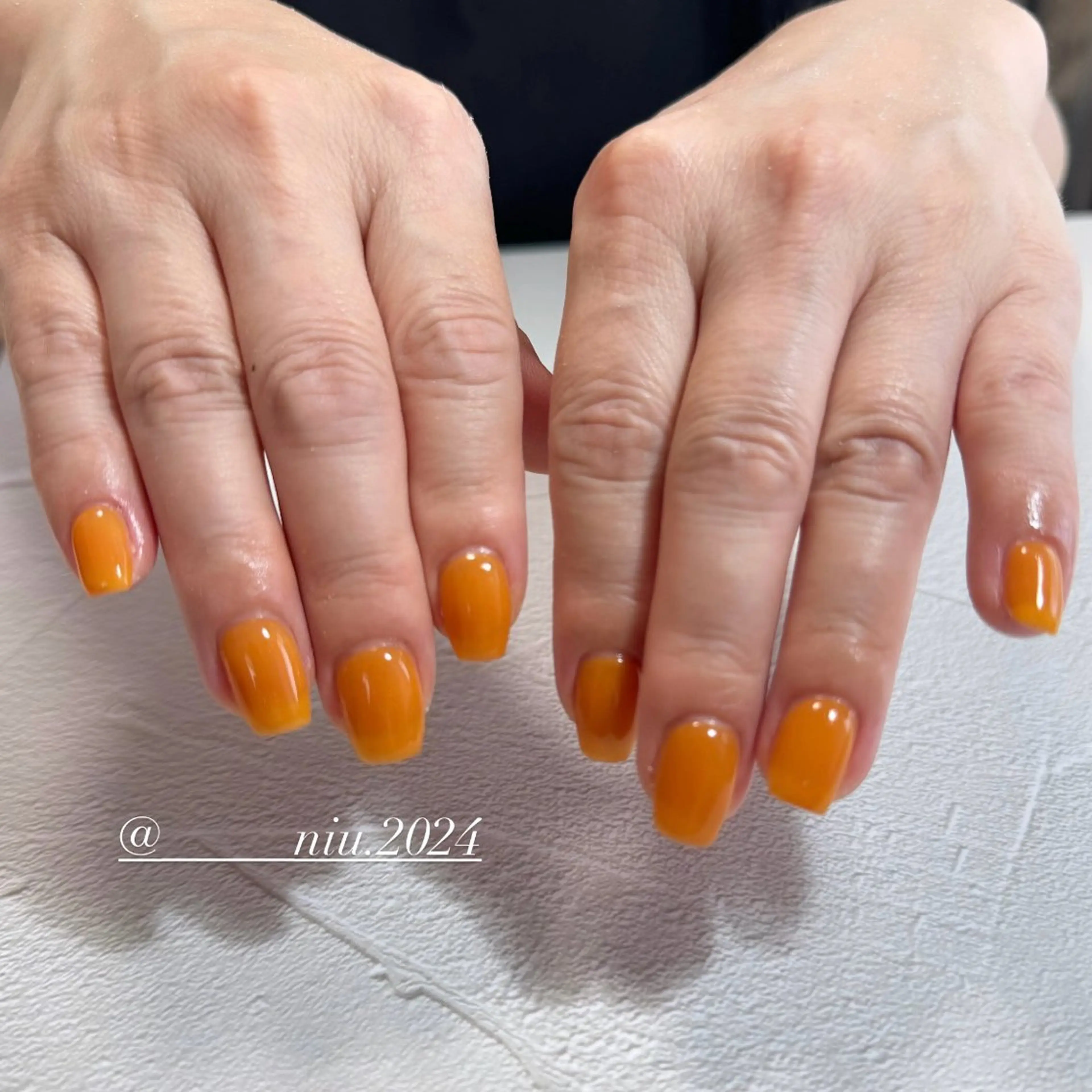ネイル ワンカラーネイル nail salon niuのネイルデザイン