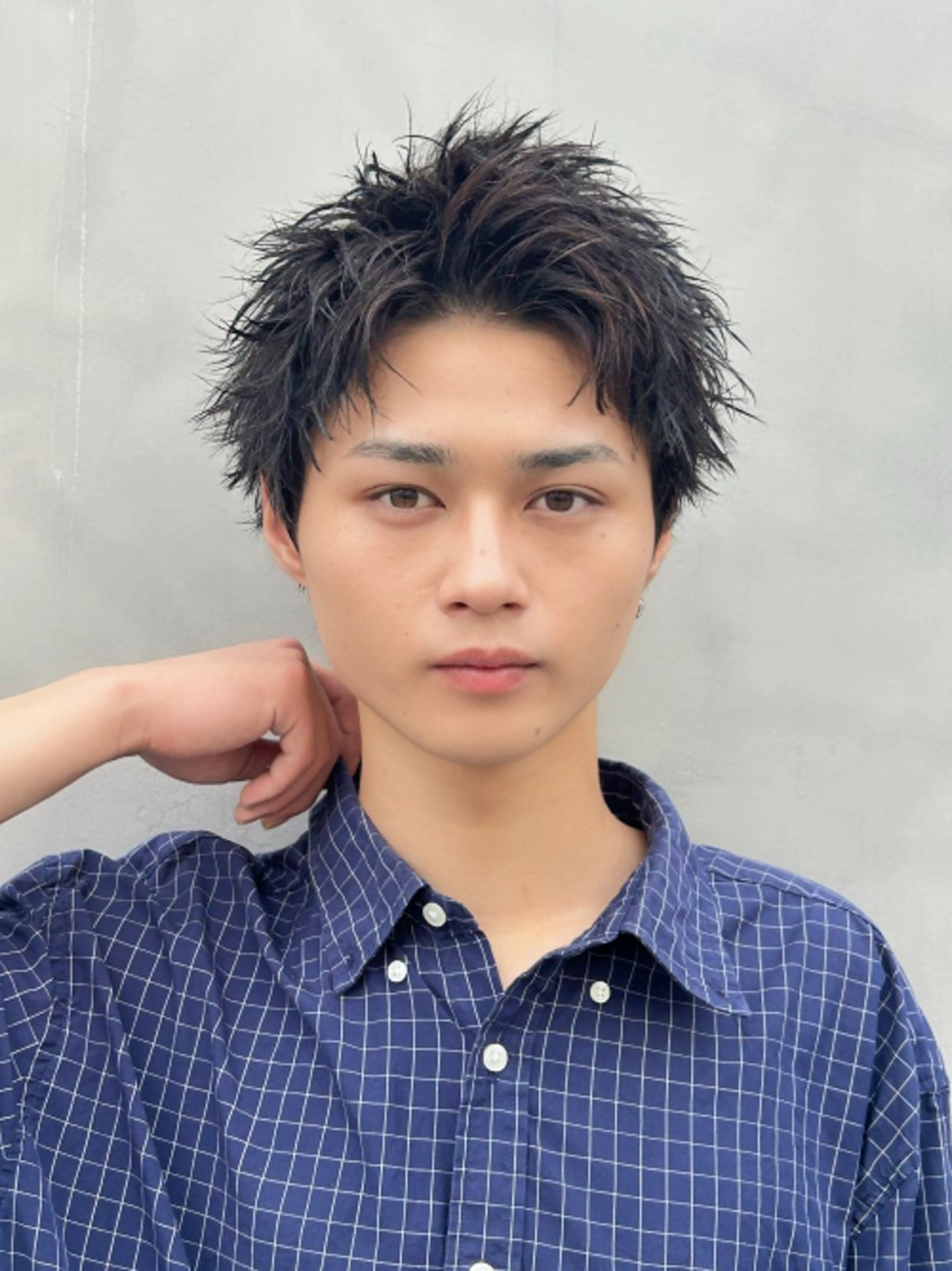 ショート ショートヘア 井上 笑太朗のヘアスタイル