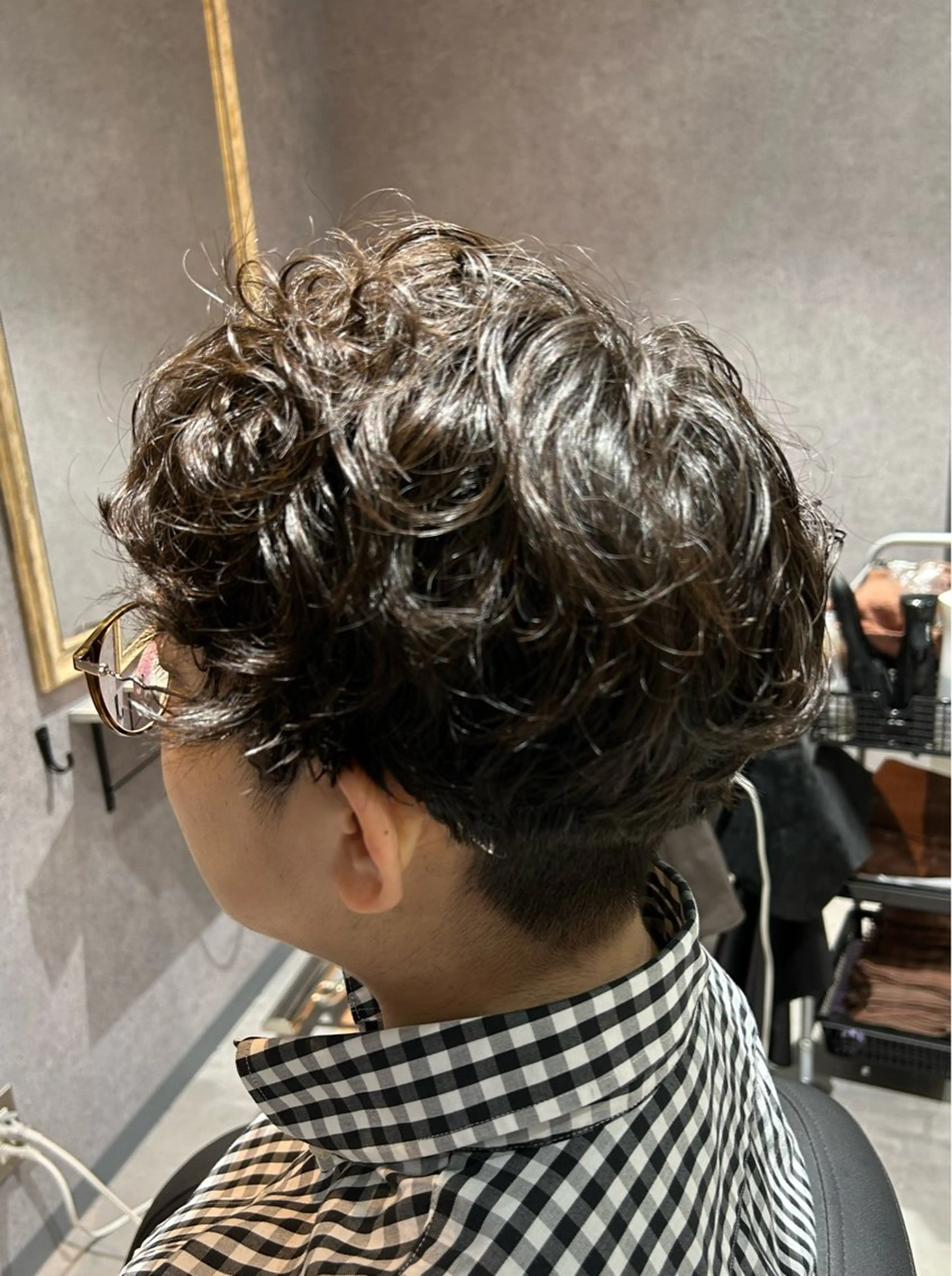 カット+パーマ+トリートメントの写真