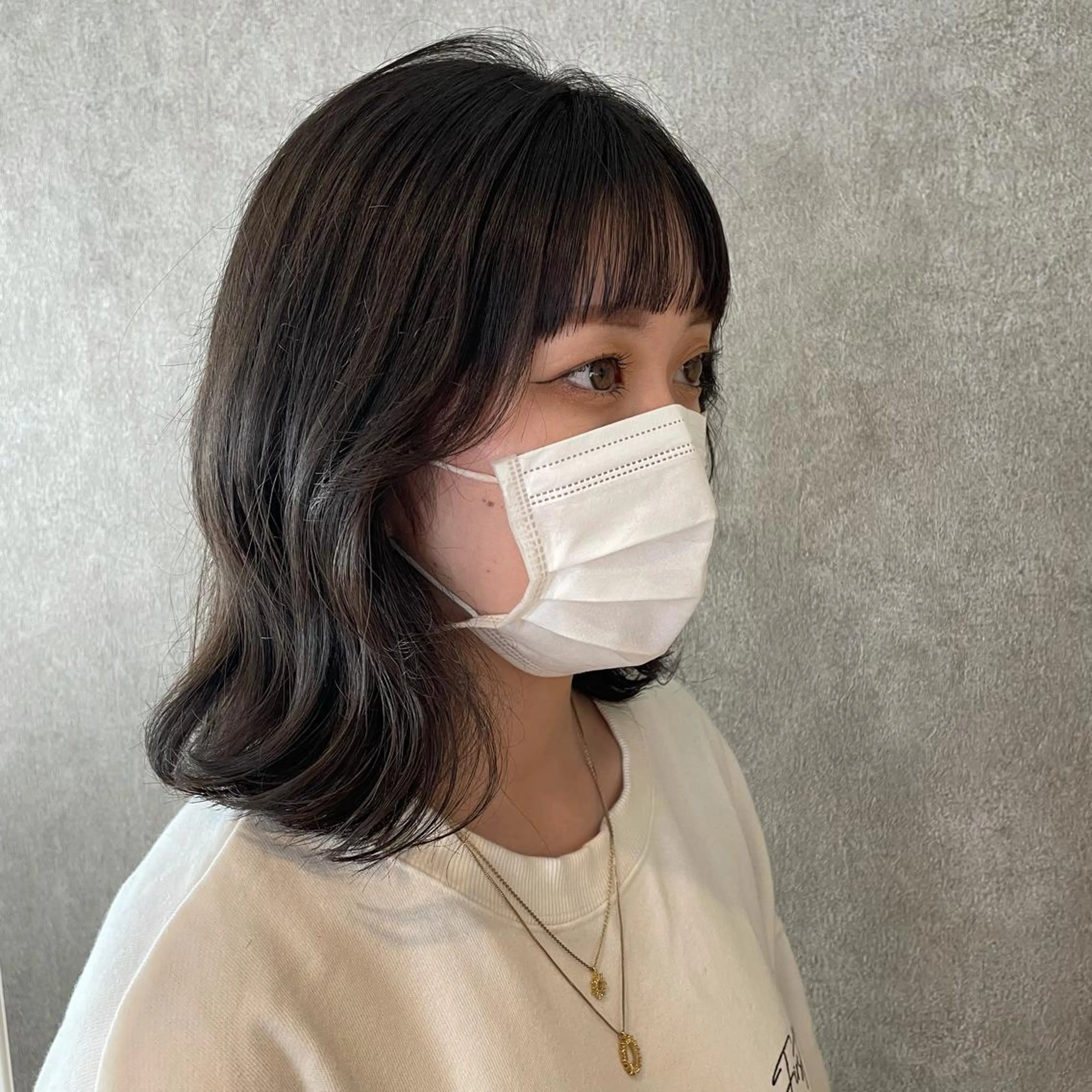 ミディアム カラー カット ヘアカラー トリートメント TRENCH 自由が丘所属・TRENCH　相澤 果歩のヘアスタイル