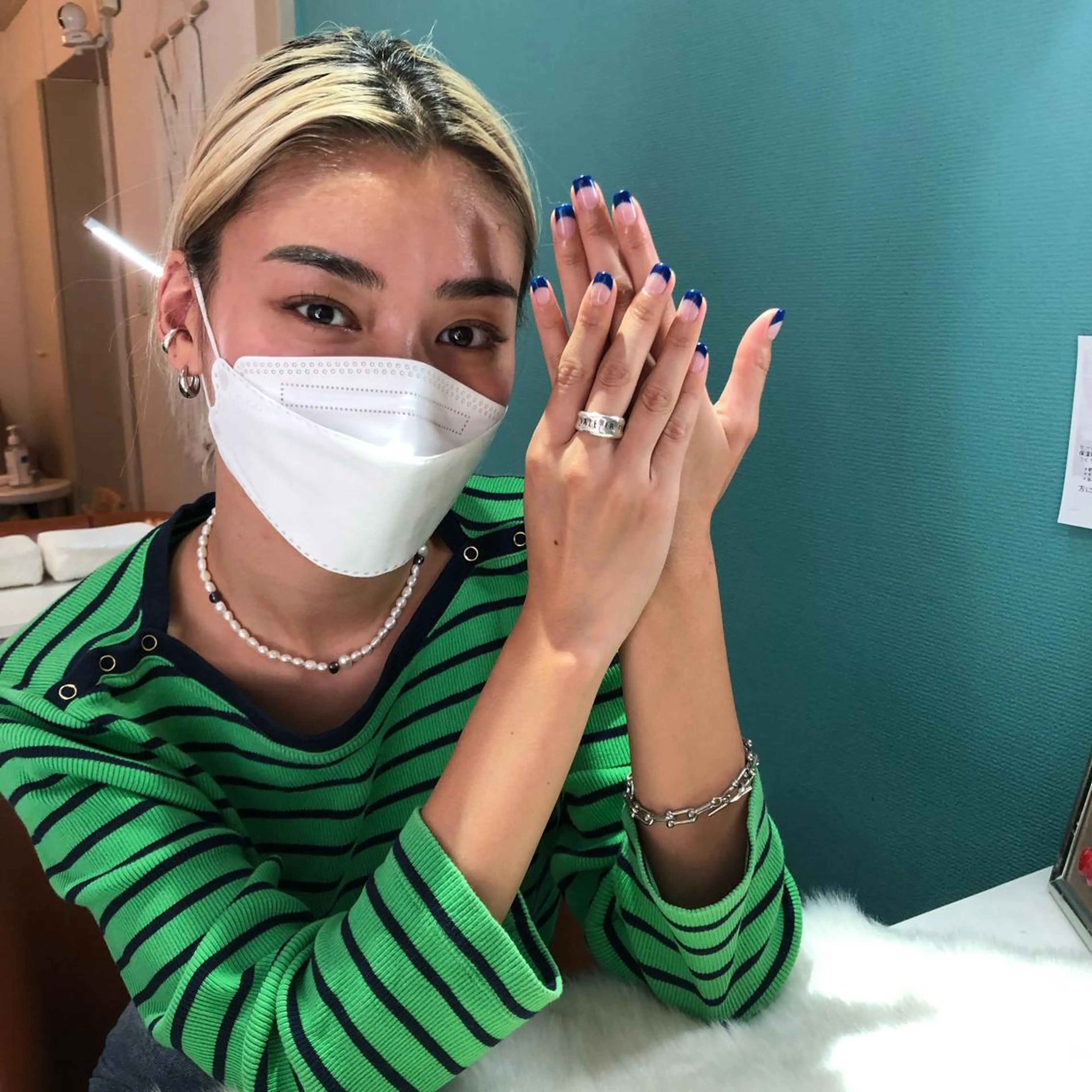 ネイル フレンチネイル シンプルネイル ハンドネイル フットネイル ハンドケア Miyagi Asamiのネイルデザイン