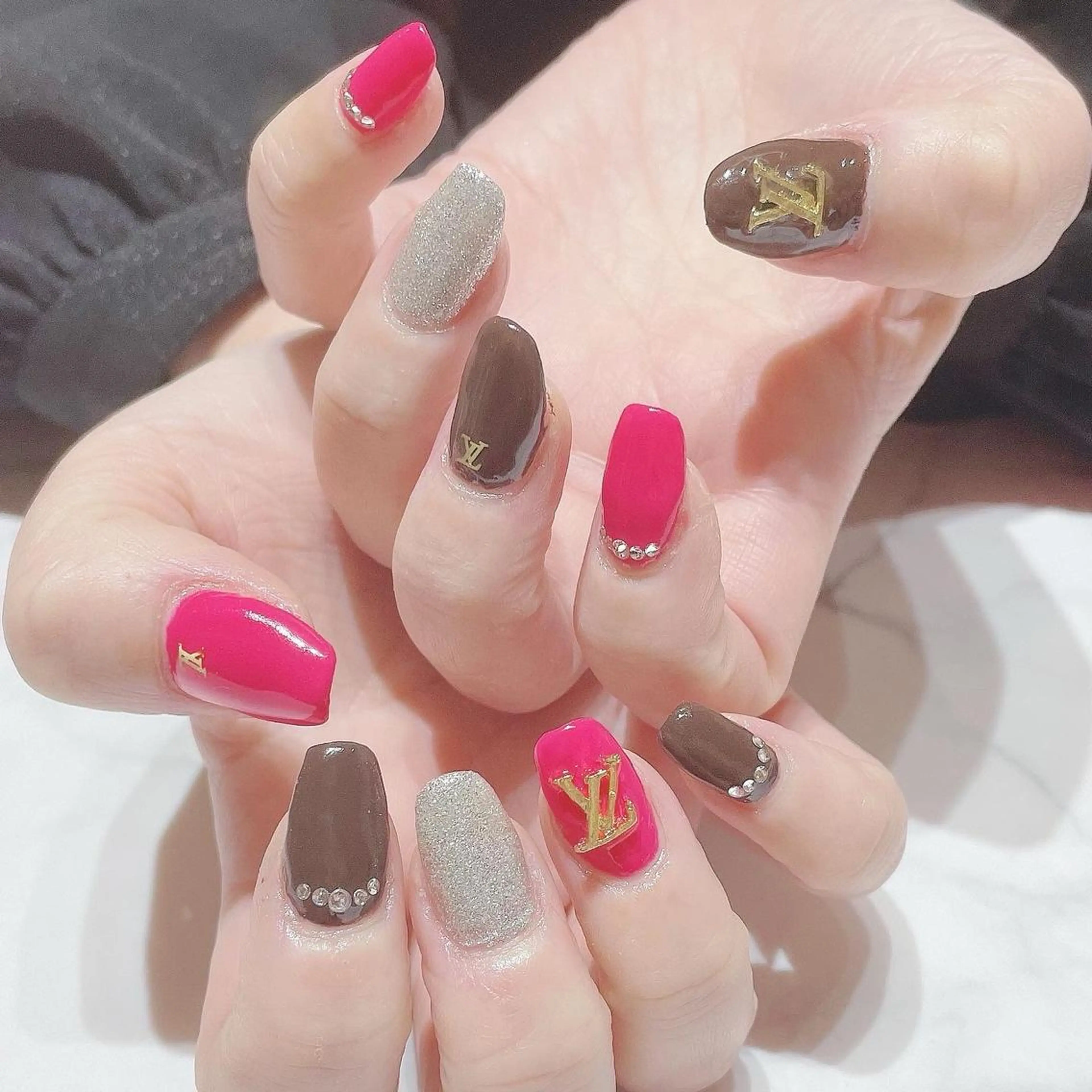 ネイル 持ち込み ネイルサロン Belleのネイルデザイン