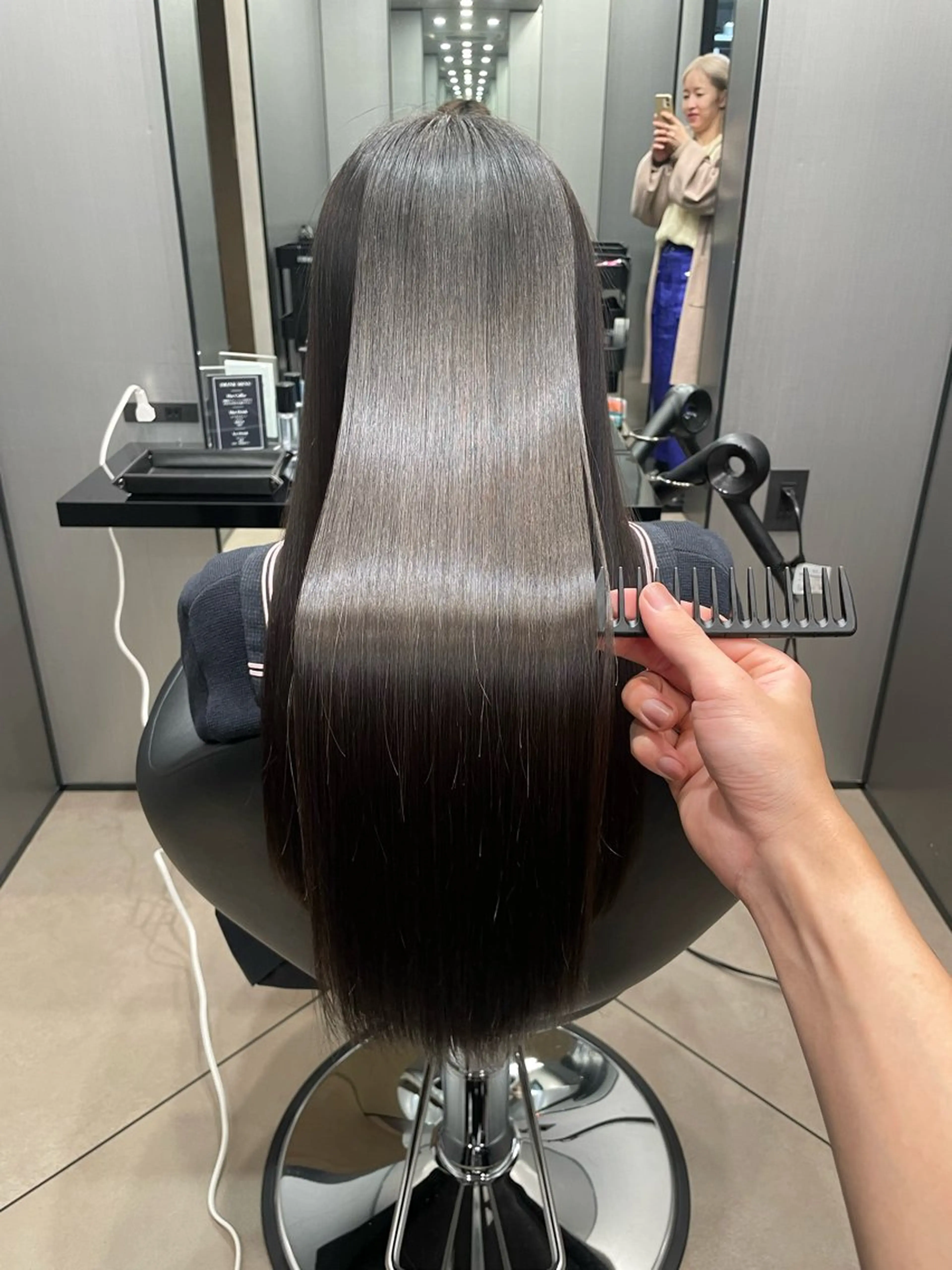 ロング 松尾 祐輝のヘアスタイル