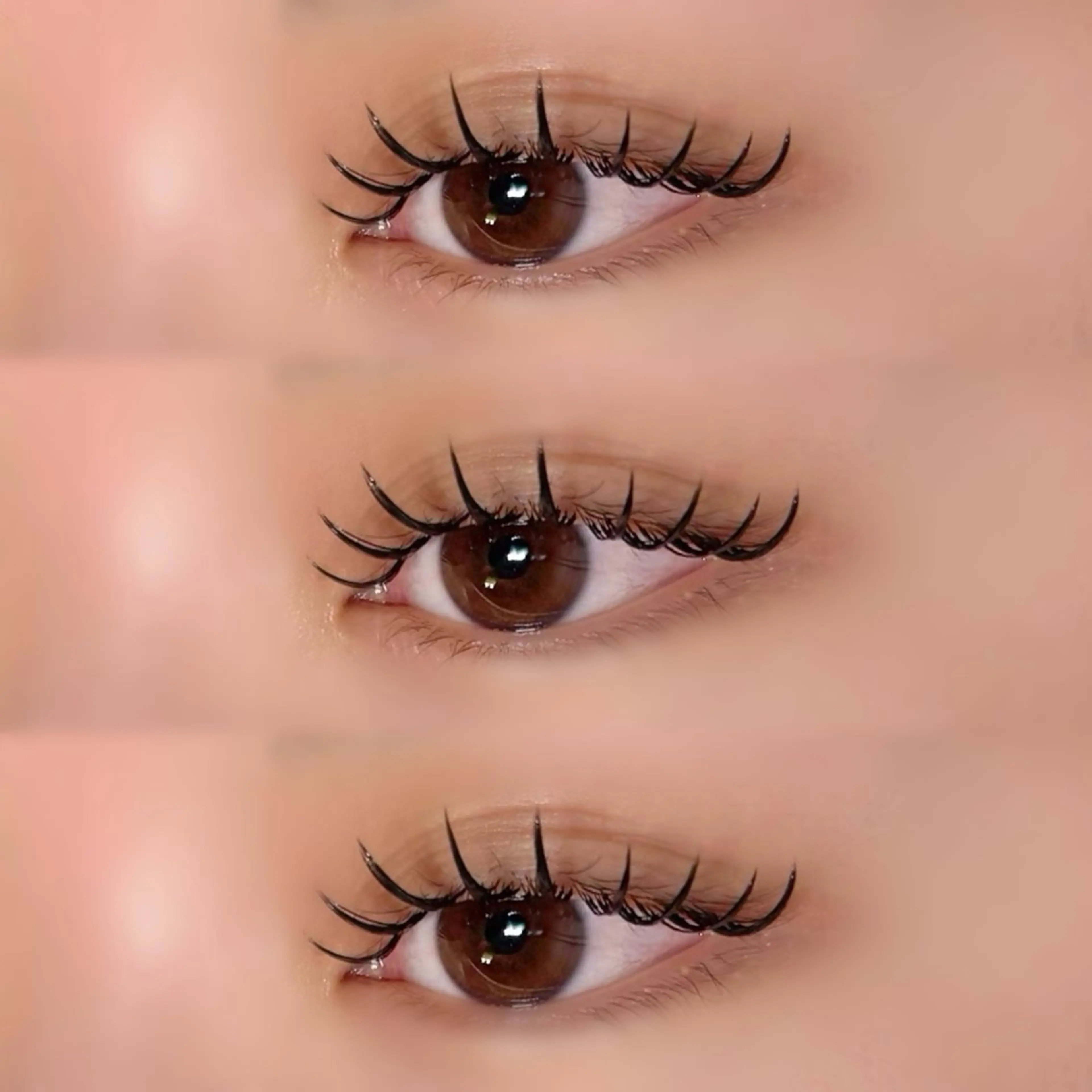 マツエク・マツパ キュート フラットラッシュ Raviur eye'sのマツエク・マツパデザイン