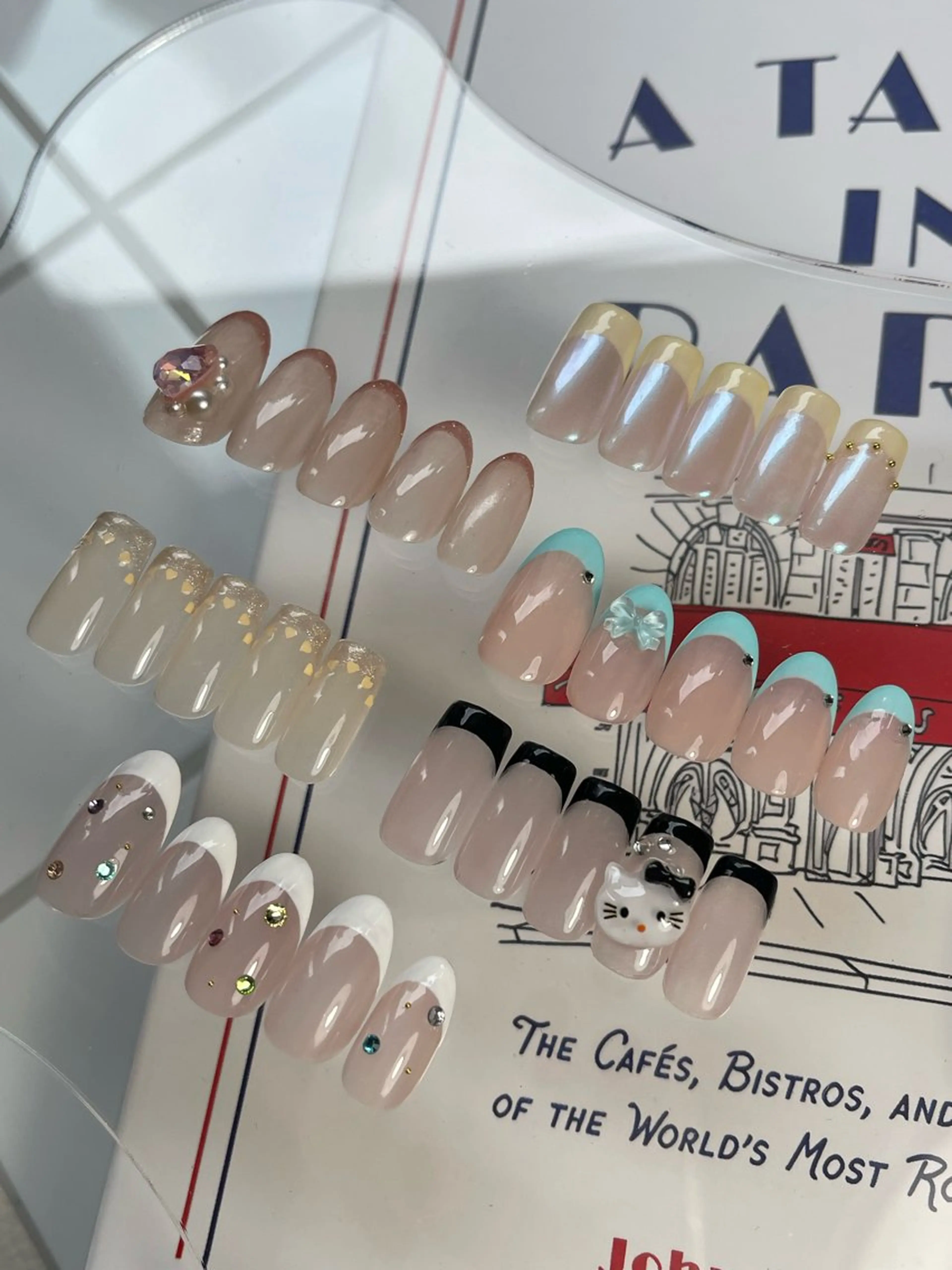 定額ネイル❤︎撮影モデル募集❤︎ design french 🐈の写真