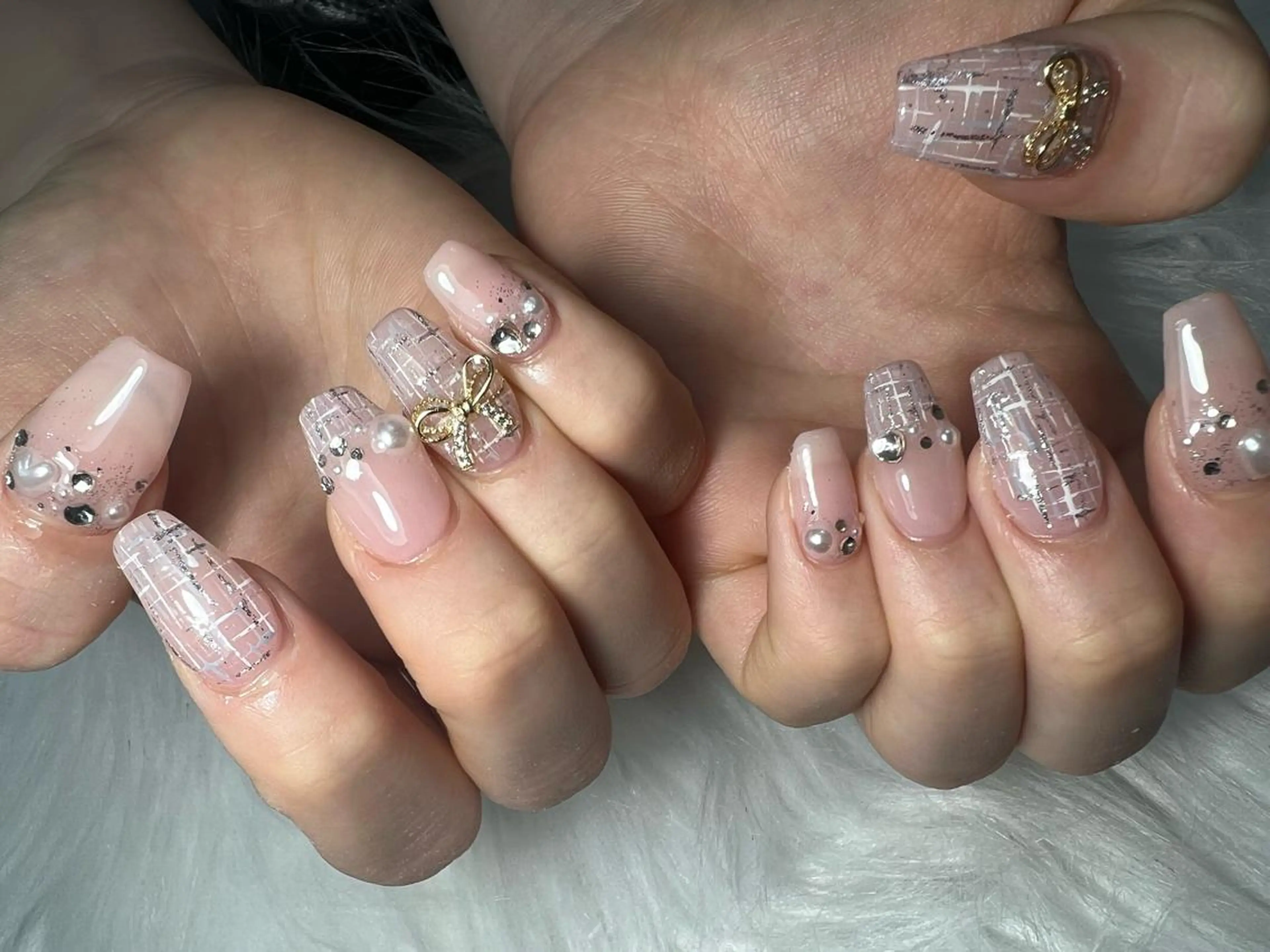 ネイル ハンドネイル Mana‪ ‪·͜· ❤︎‬のネイルデザイン