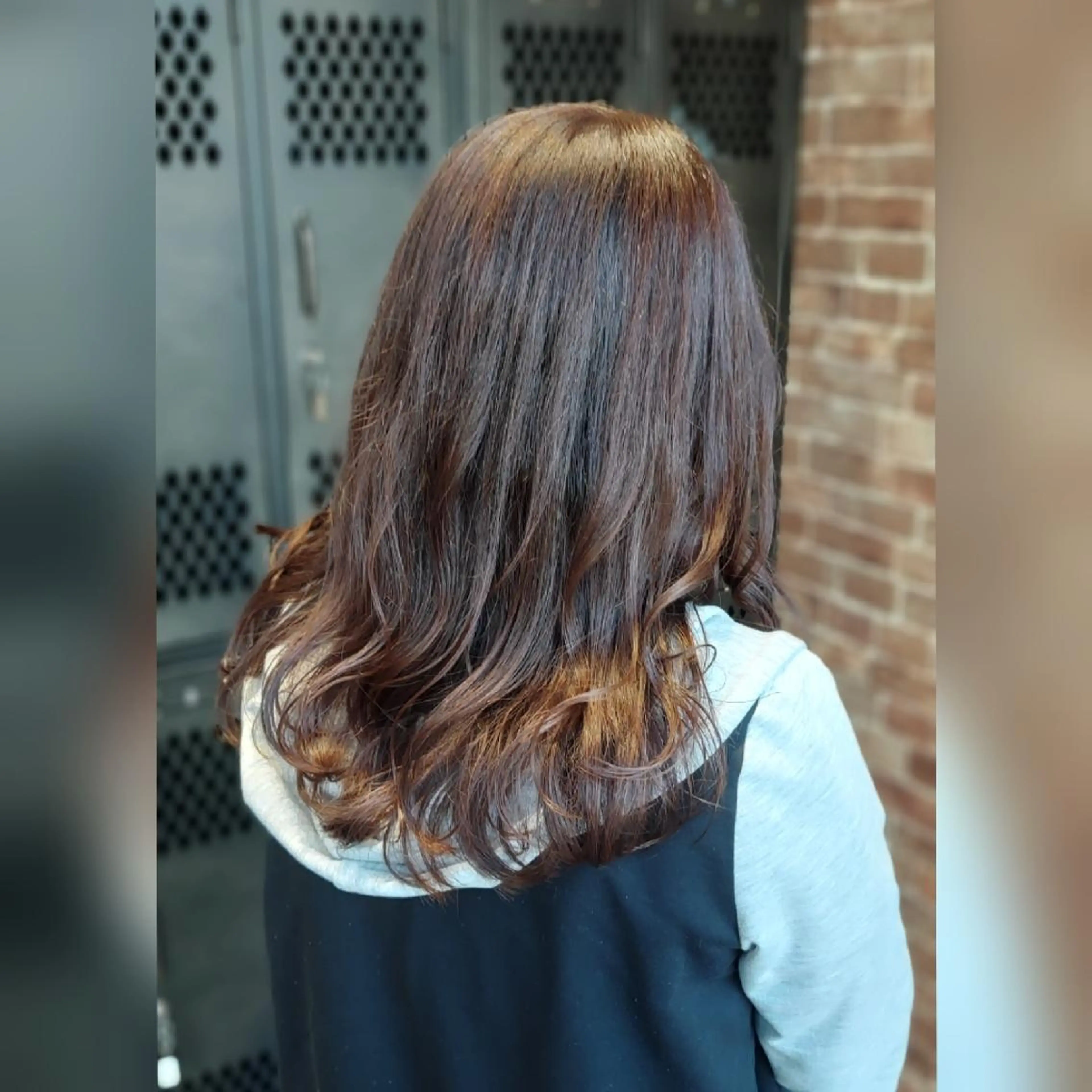 カラー ミディアム ベージュカラー ピンクカラー ピンクベージュ あかね☆ヘアアレンジ /ボブ/縮毛矯正のヘアスタイル