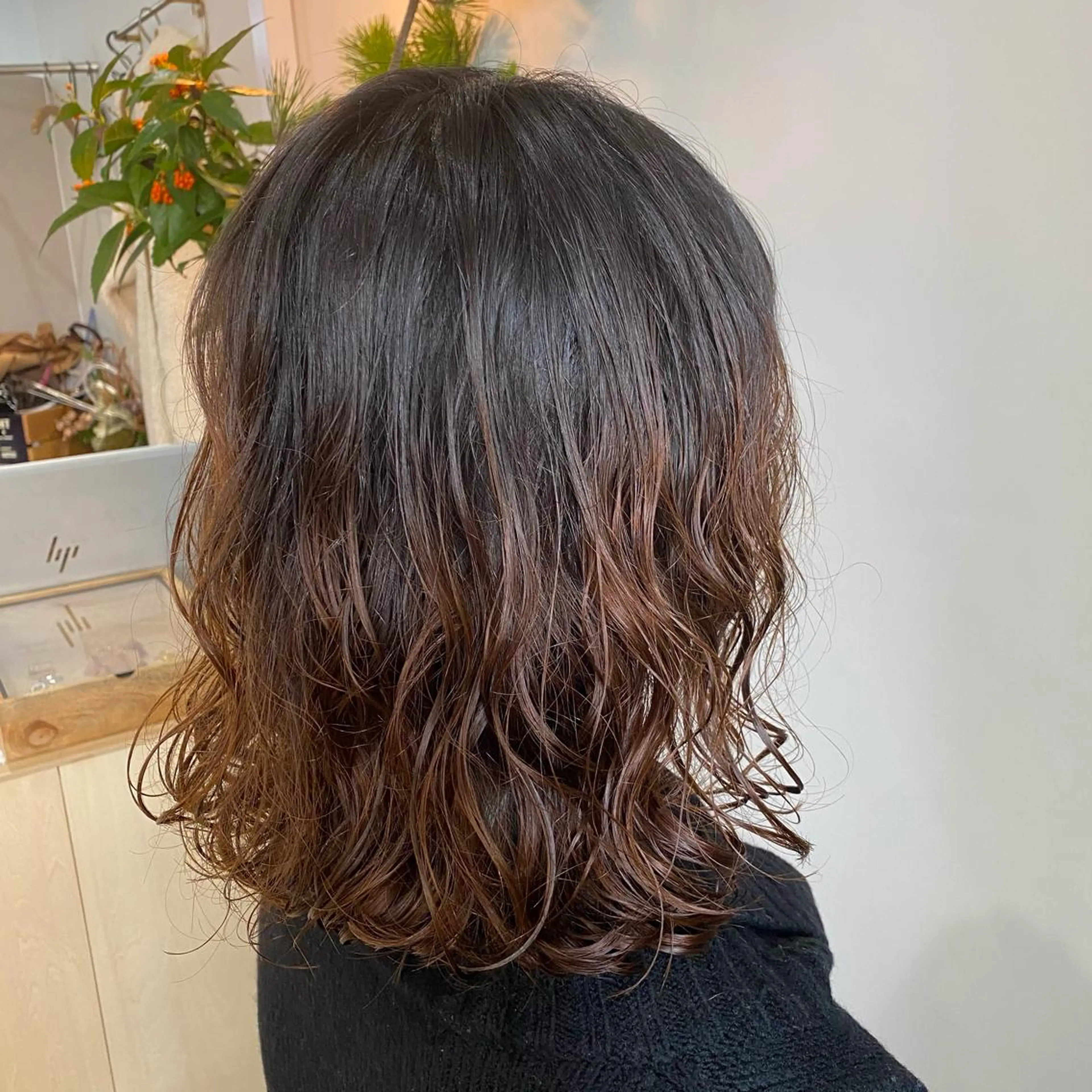 セミロング コタ コットのヘアスタイル