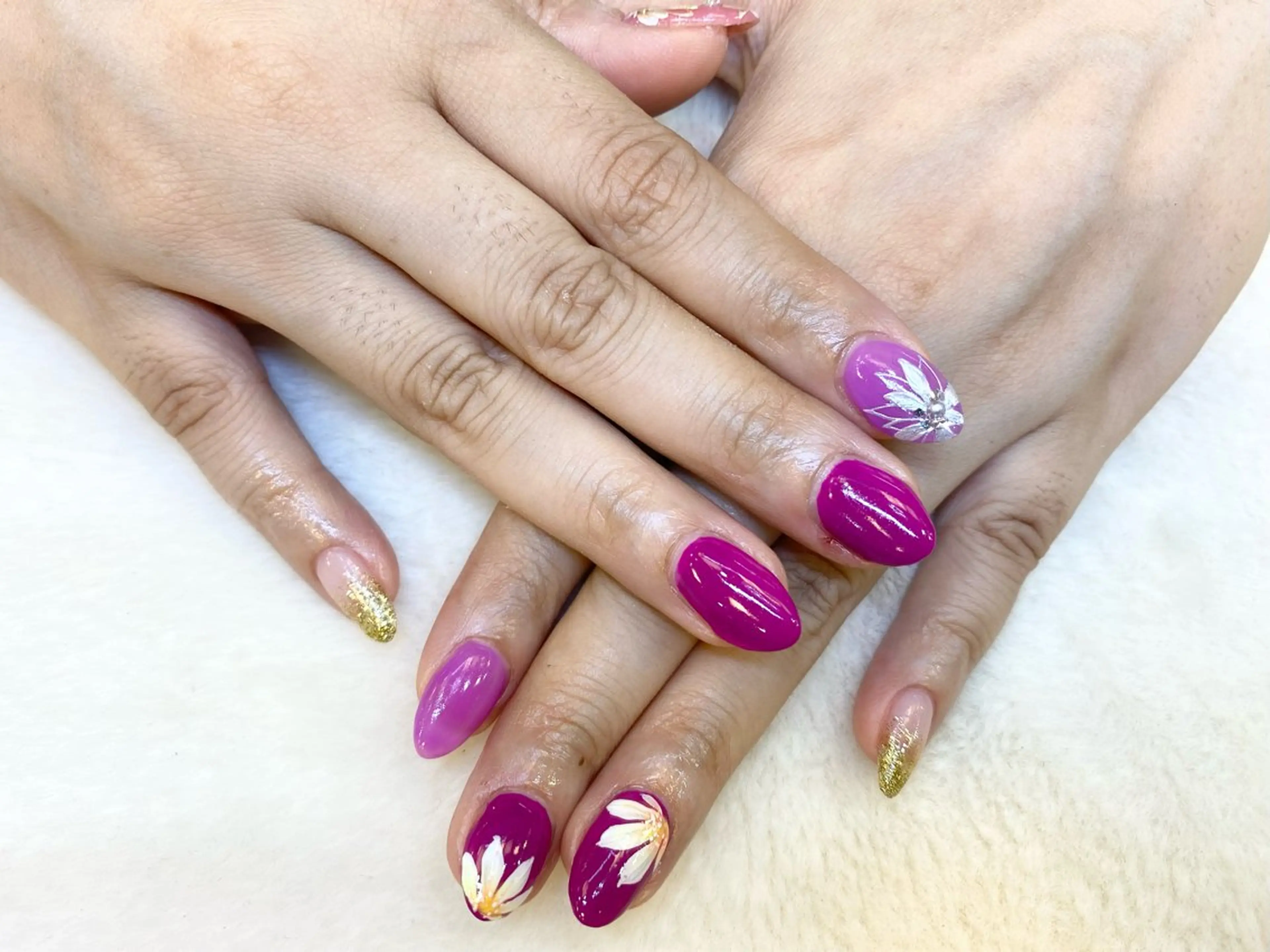 ネイル 岩﨑 香寿江のネイルデザイン